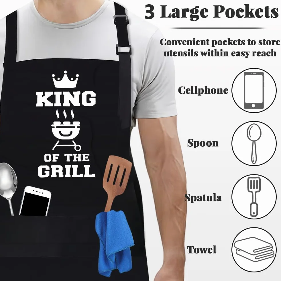 flintronic Prezent fartuch do grillowania dla mężczyzn