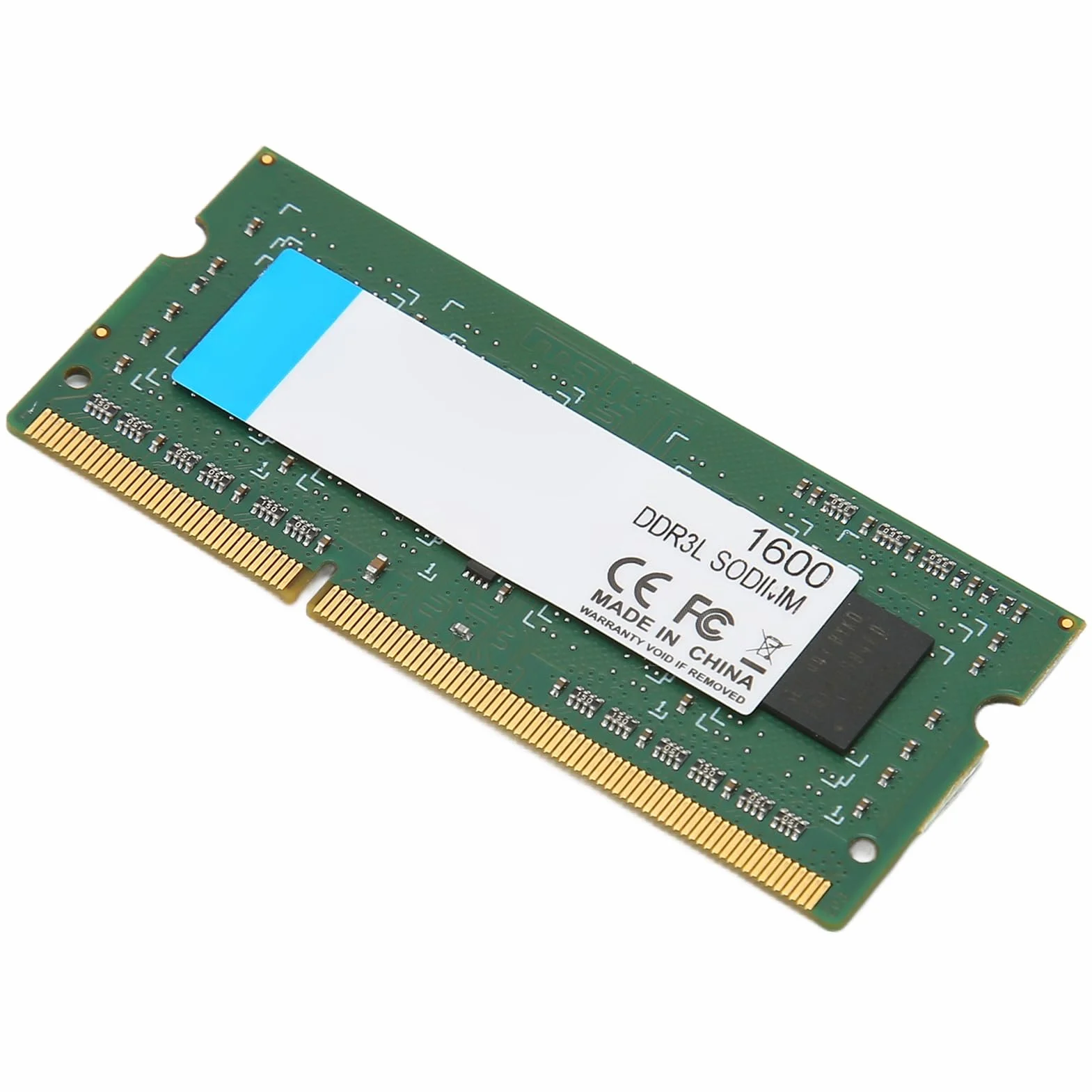 DDR3L SODIMM 1600 MHz RAM Wysoka wydajność 64-bitowa szerokość 204-pinowe Połączenie Danych dla Modułu Pamięci Laptopa (8GB)