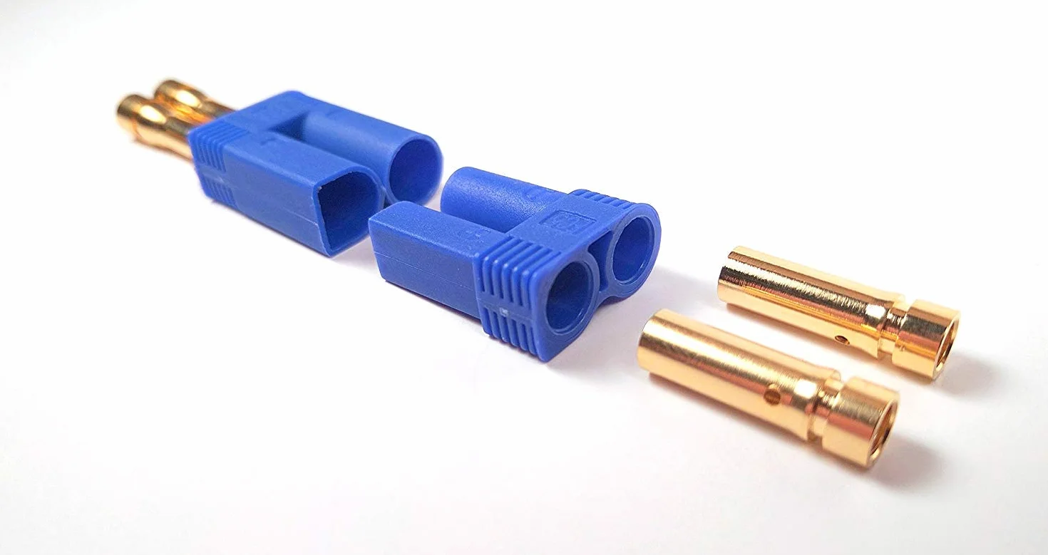 2 sztuki EC5 Serial Series przyłącze baterii adapter 10 cm 12AWG kabel silikonowy + 4 pary EC5 męskie żeńskie wtyczki