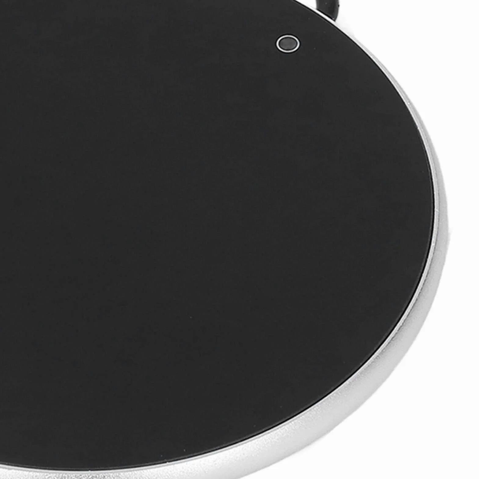 Podgrzewacz do filiżanek 55°C USB, inteligentna podstawka pod szklanki Ø 10,3 cm srebrny