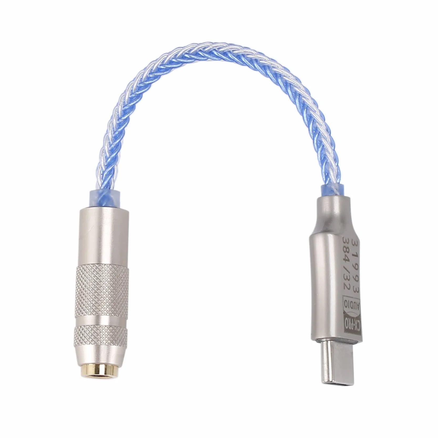 CX31993 Wzmacniacz Słuchawkowy USB C DAC 3.5mm Kabel Dekodujący Dźwięk dla Androida