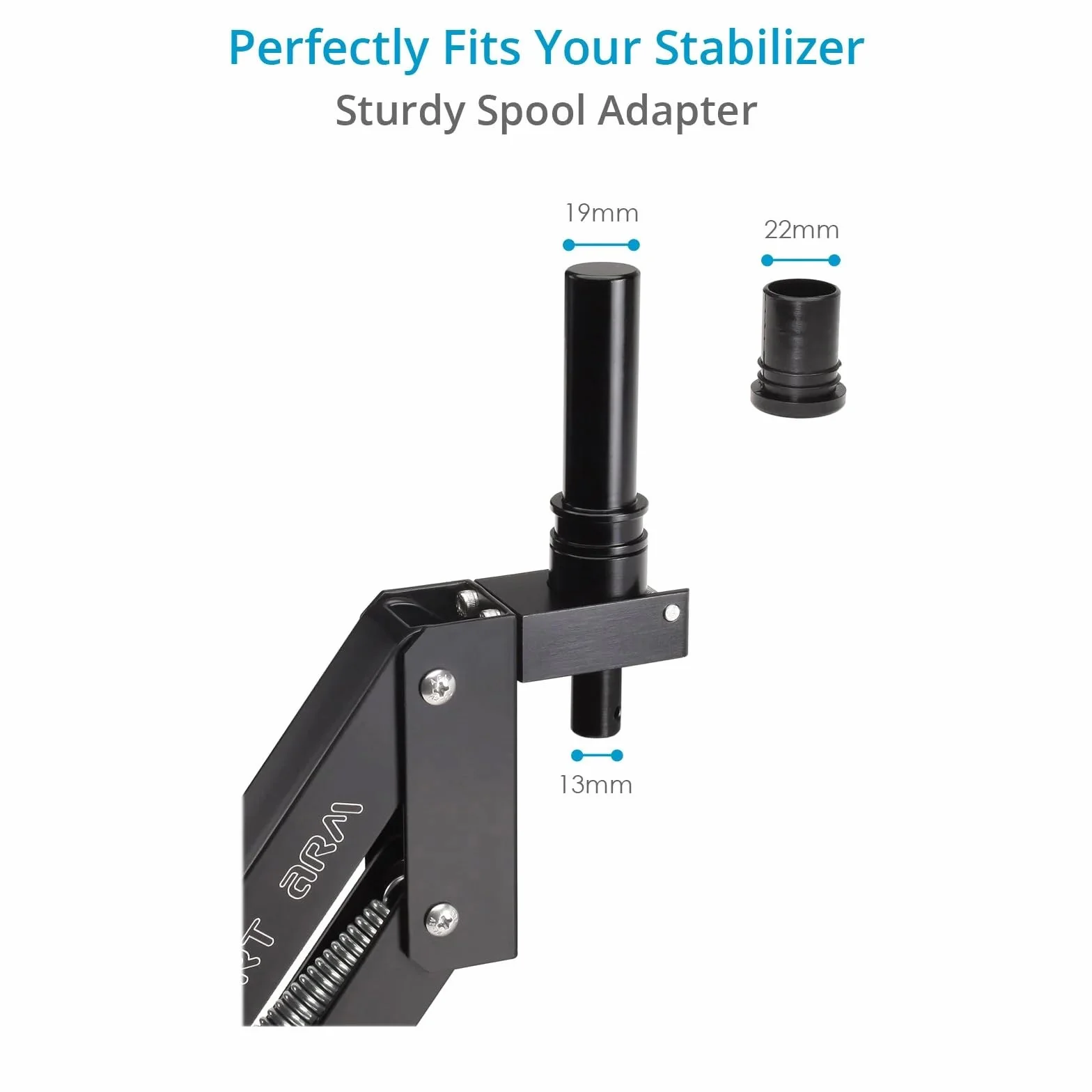 FLYCAM Kamizelka i Ramię Comfort do Stabilizatorów ręczny Kamer, Udźwig 5kg | Oddychająca kamizelka z pianką (28-60" talia), sprężynowe ramię ze stali i regulacja napięcia do całodziennego filmowania