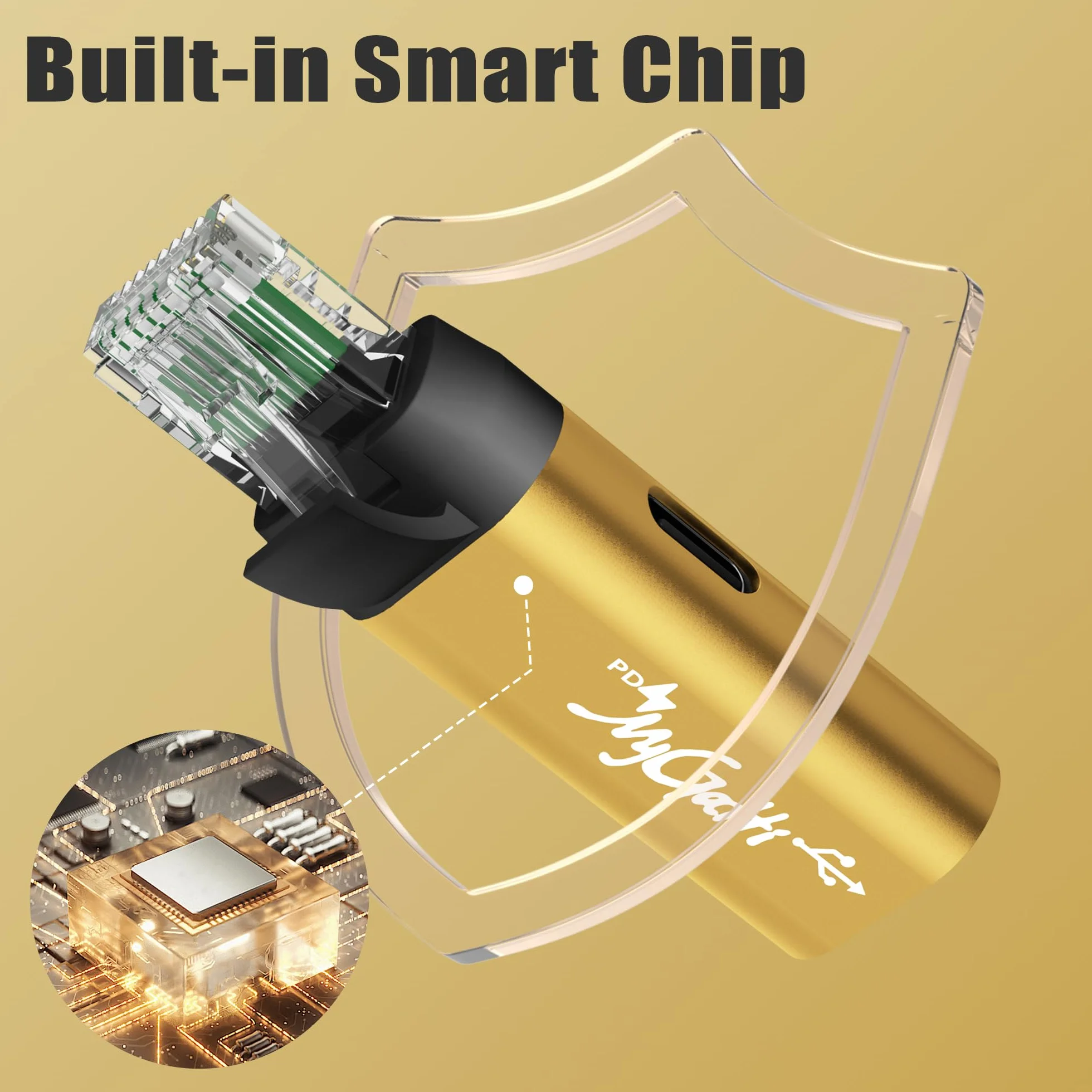 Adapter USB C na Ethernet PD 100 W RJ45 1 Gbit/s