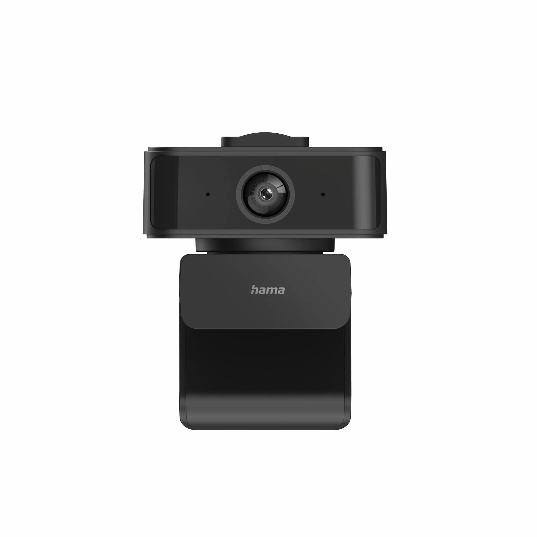 Hama Kamera internetowa PC "C-650 Face Tracking" (auto-focus, rozdzielczość Full HD 1080p, USB C, magnetyczna zaślepka, kąt widzenia 130°, mikrofon mono, obracania 355 °, kabel 1,8m) czarna
