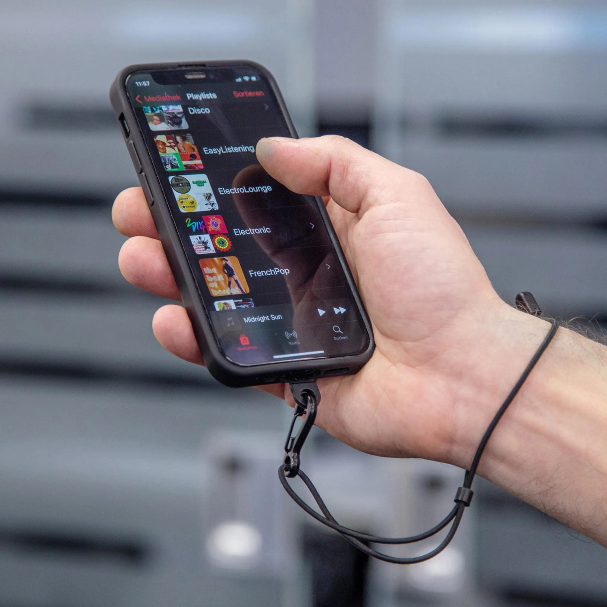 SP CONNECT Etui na telefon SPC+ smycz