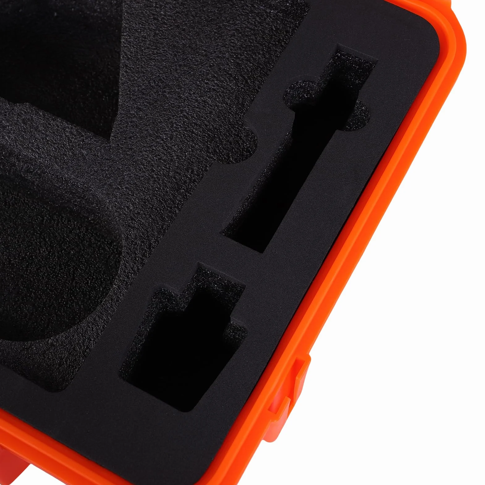 Mini Travel Hard Cover Wodoodporny Schowek Trwała Ochrona Przed Uderzeniami dla Mini Akcesoriów Idealne Dopasowanie do Podróży Camping Orange
