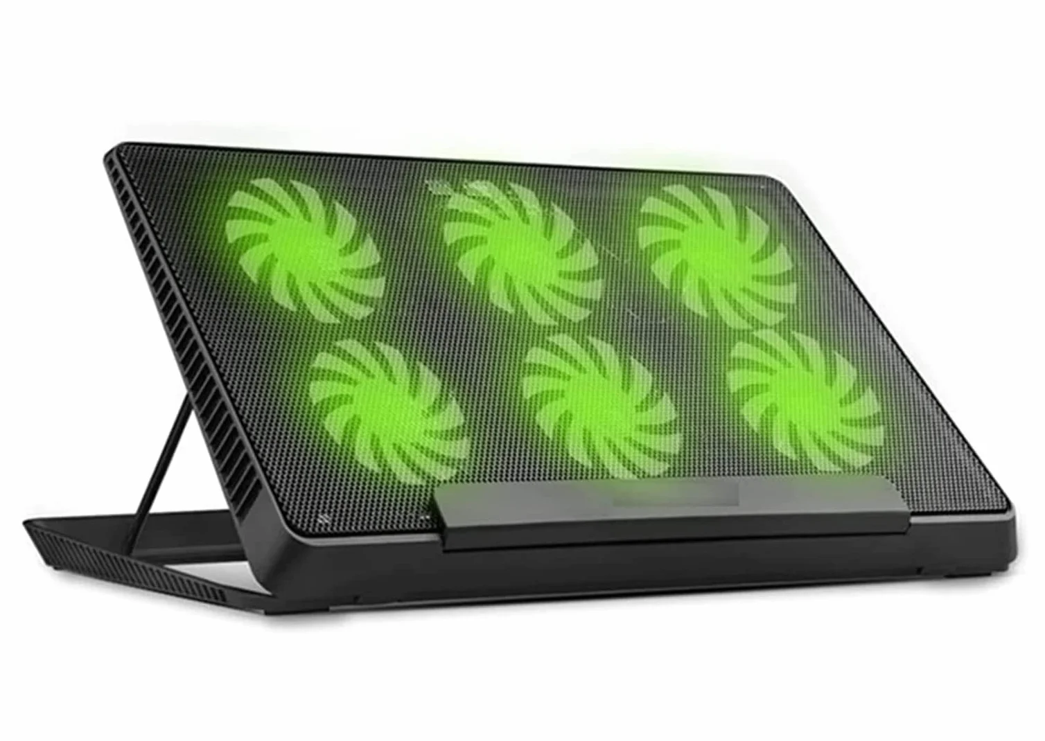 Chłodnica do Laptopa Podkładka Chłodząca Do Laptopa Z Wentylatorem Chłodnica Przenośna USB Grzejnika Gier Stojak na laptopa,Wentylowany