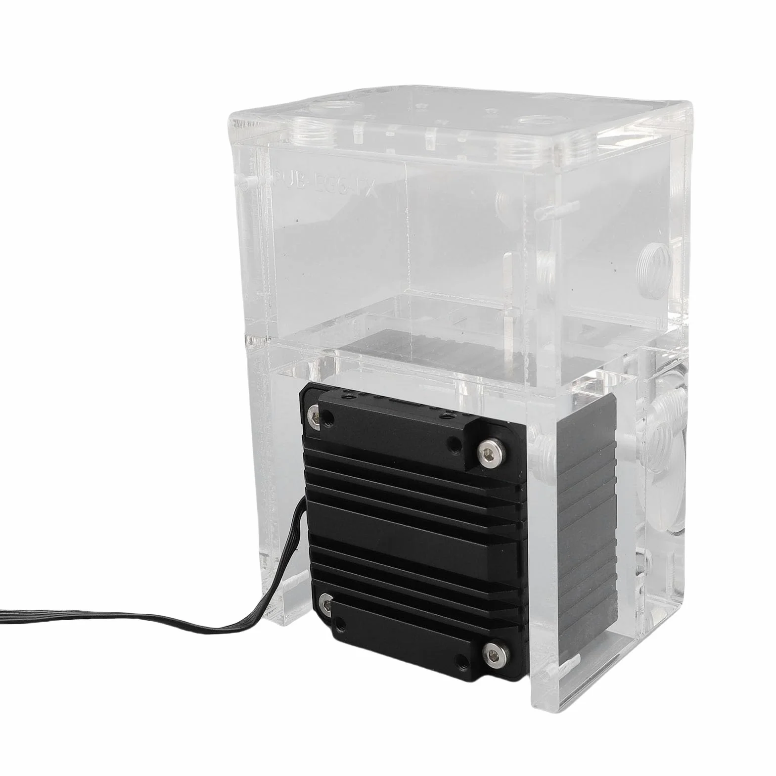 Yctze Ultra Cicha Pompa do Chłodzenia wodą do Układu Chłodzenia cieczą Procesora Komputera PC, Zestaw Zbiorników Pompy PC z Dużym 4P Małym Złączem 4Pin Komputera PUB EG6 FX Zintegrowany Odśrodkowy