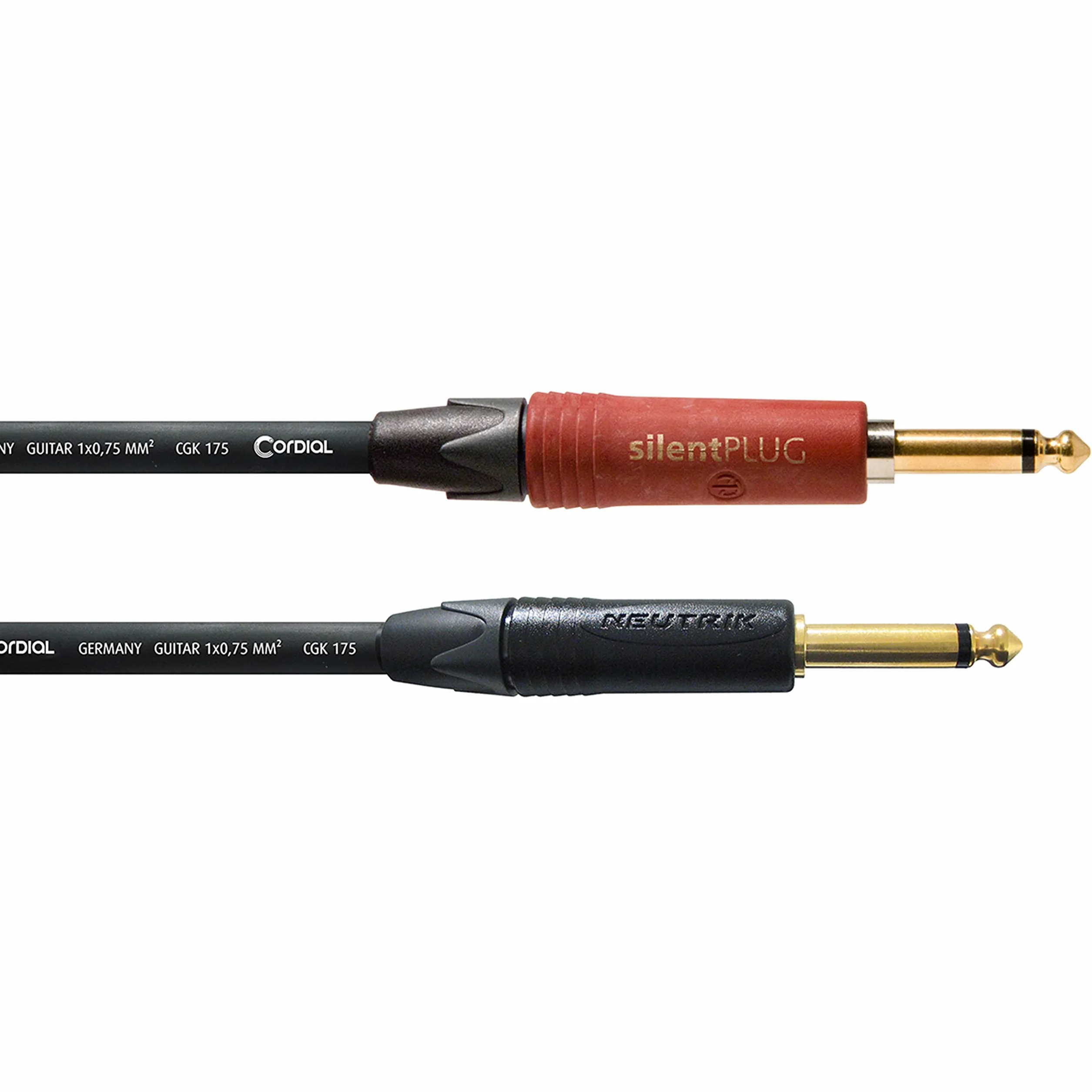 Cordial CSI 6 PP-SILENT 6m 6.35mm 6.35mm Czarny kabel audio - Kable audio (6.35mm, Męska, 6.35mm, Męska, 6 m, Czarny)