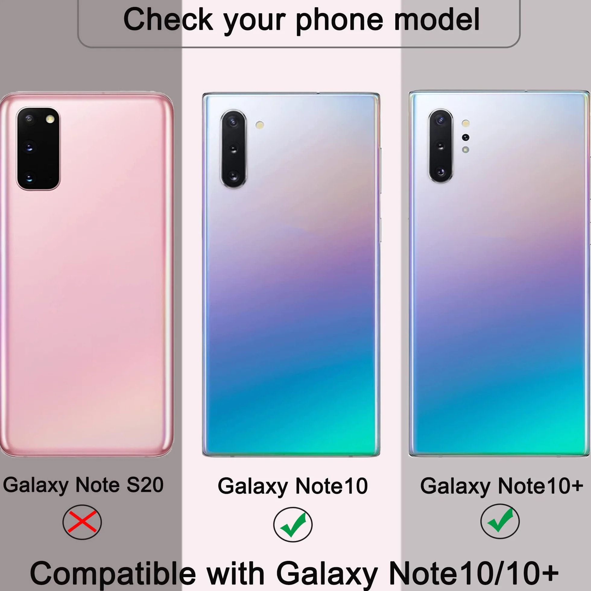 2 szt. części zamienne do szklanych soczewek tylnej kamery do Samsung Galaxy Note 10 i Note 10 Plus SM-N970 SM-N975 i osłona obiektywu aparatu z wstępnie zainstalowanym klejem i zestawem