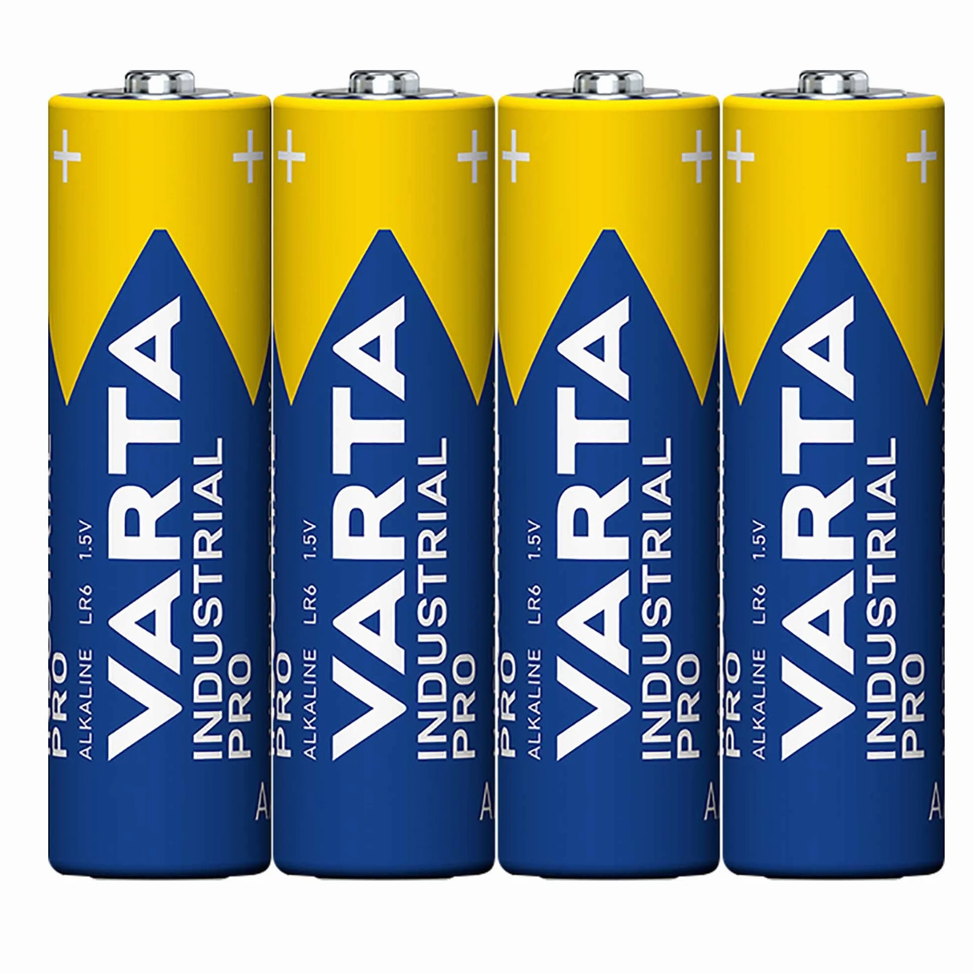 Varta 100 x Varta 04006 baterie alkaliczne, Mignon, AA, LR06, 1,5 V Industrial, Shrinkwrap