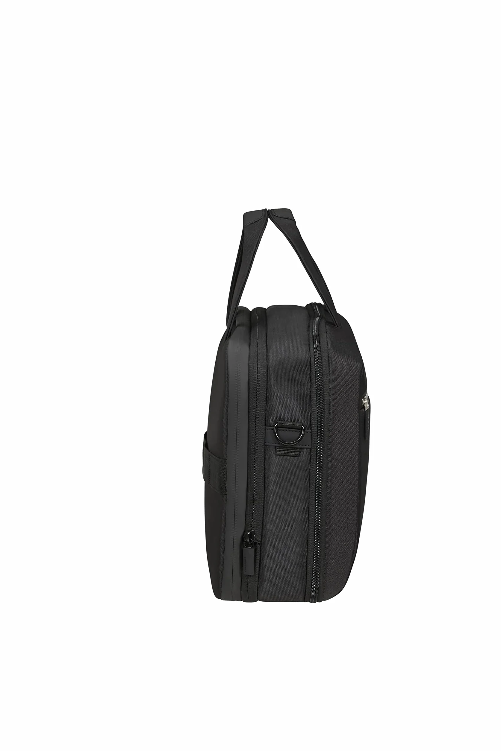SAMSONITE LITEPOINT - Rozszerzalna torba laptopa 15,6 cala, 40,5 cm, 17,5/22 L, czarny (czarny)