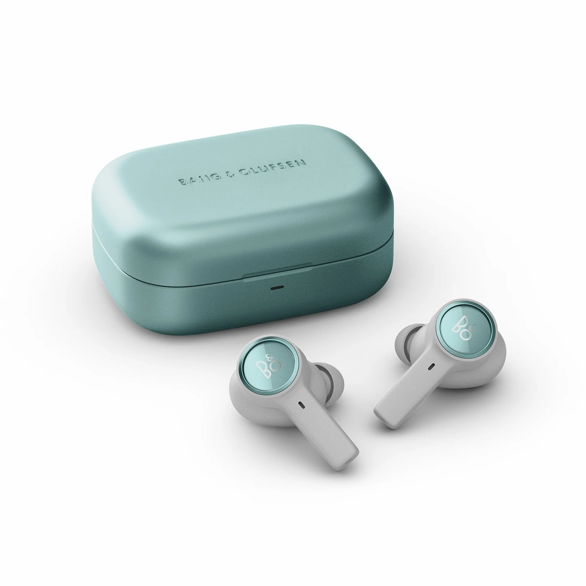 Bang & Olufsen Beoplay Eleven bezprzewodowe słuchawki douszne, z ulepszoną redukcją szumów, wielopunktowe Bluetooth, do użytku mobilnego i hałaśliwego otoczenia, zielone eukaliptus