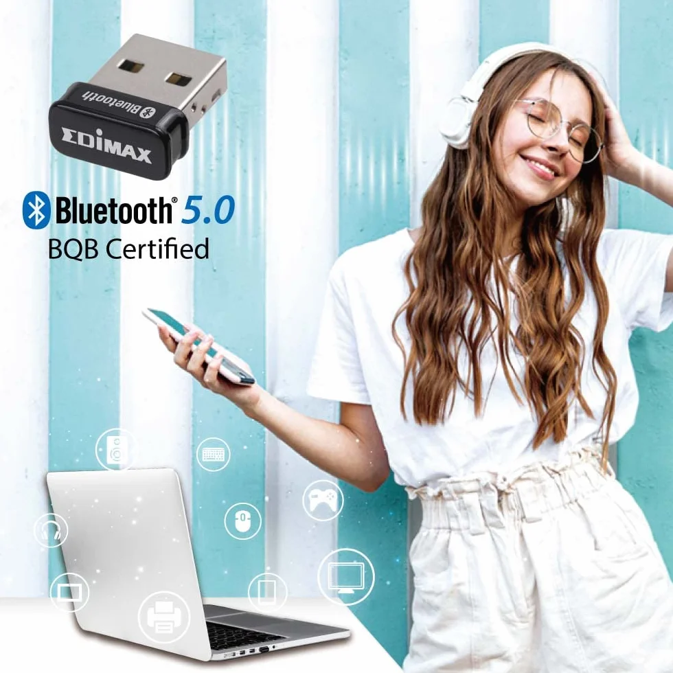 Edimax BT-8500 - Nano Karta USB Bluetooth 5.0