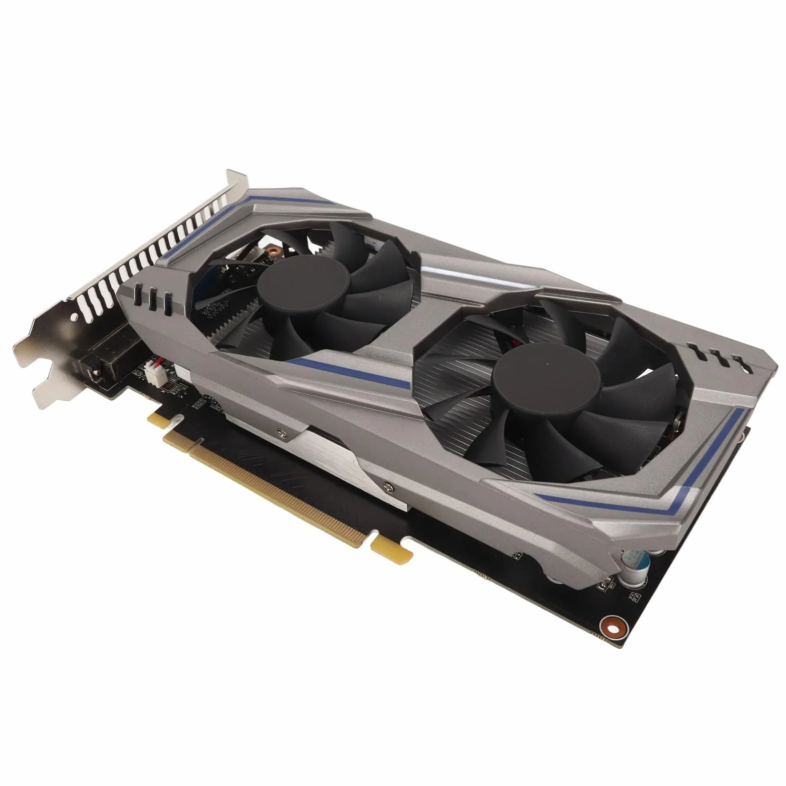 Karta Graficzna 128BIT GDDR5 PCI Express2.0 Podwójny Wentylator Stacjonarny Komputer Stancjonarny Dyskretna Karta Graficzna do Gier Doskonała wydajność dla Entuzjastów Gier