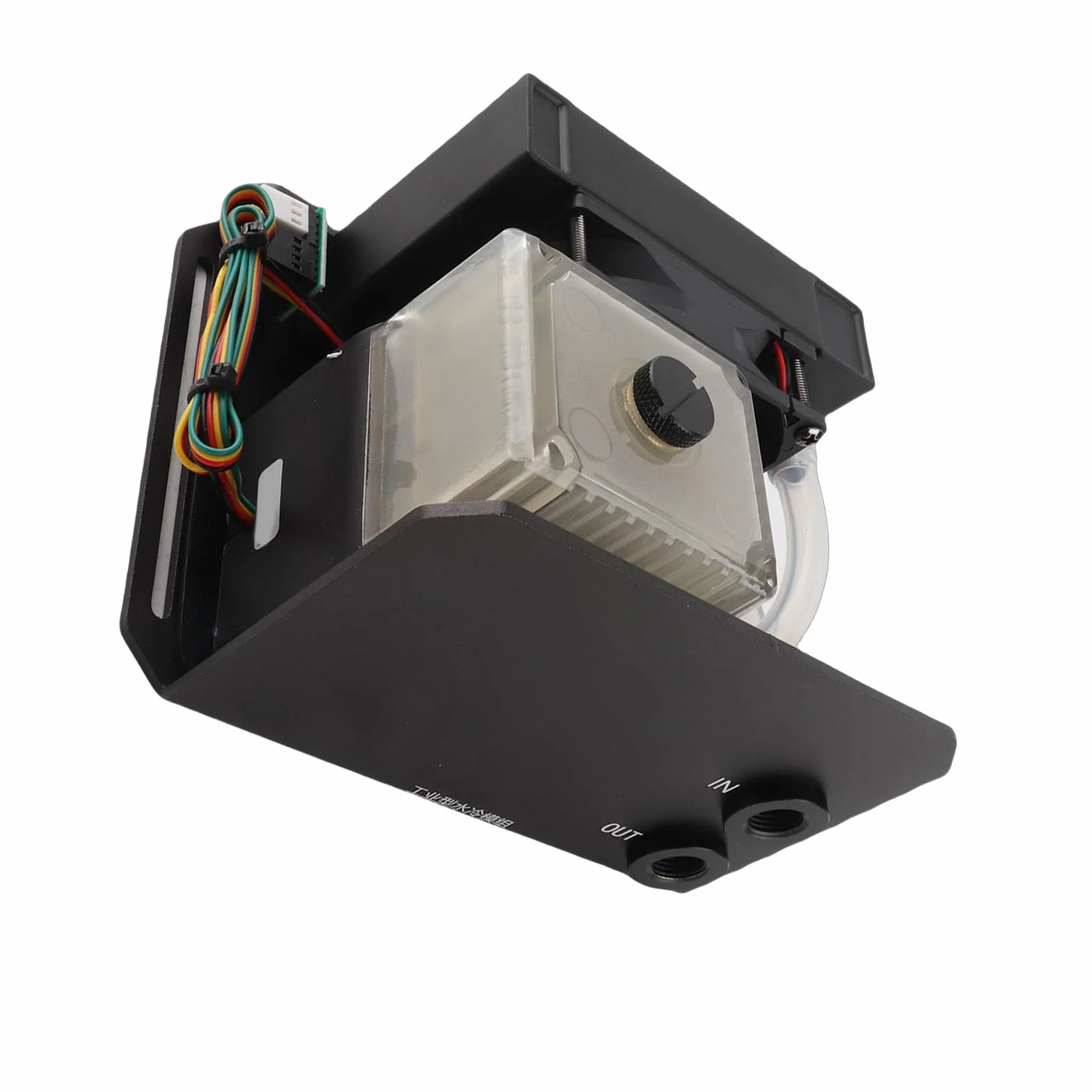 Pompa Chłodząca Komputer PC Pompa Wodna Komputera ABS i Metal Port 450L 4Pin G1 4 Rura Gwintowana do Procesora GPU Systemy Chłodzenia cieczą Konstruktorzy Komputerów do Gier