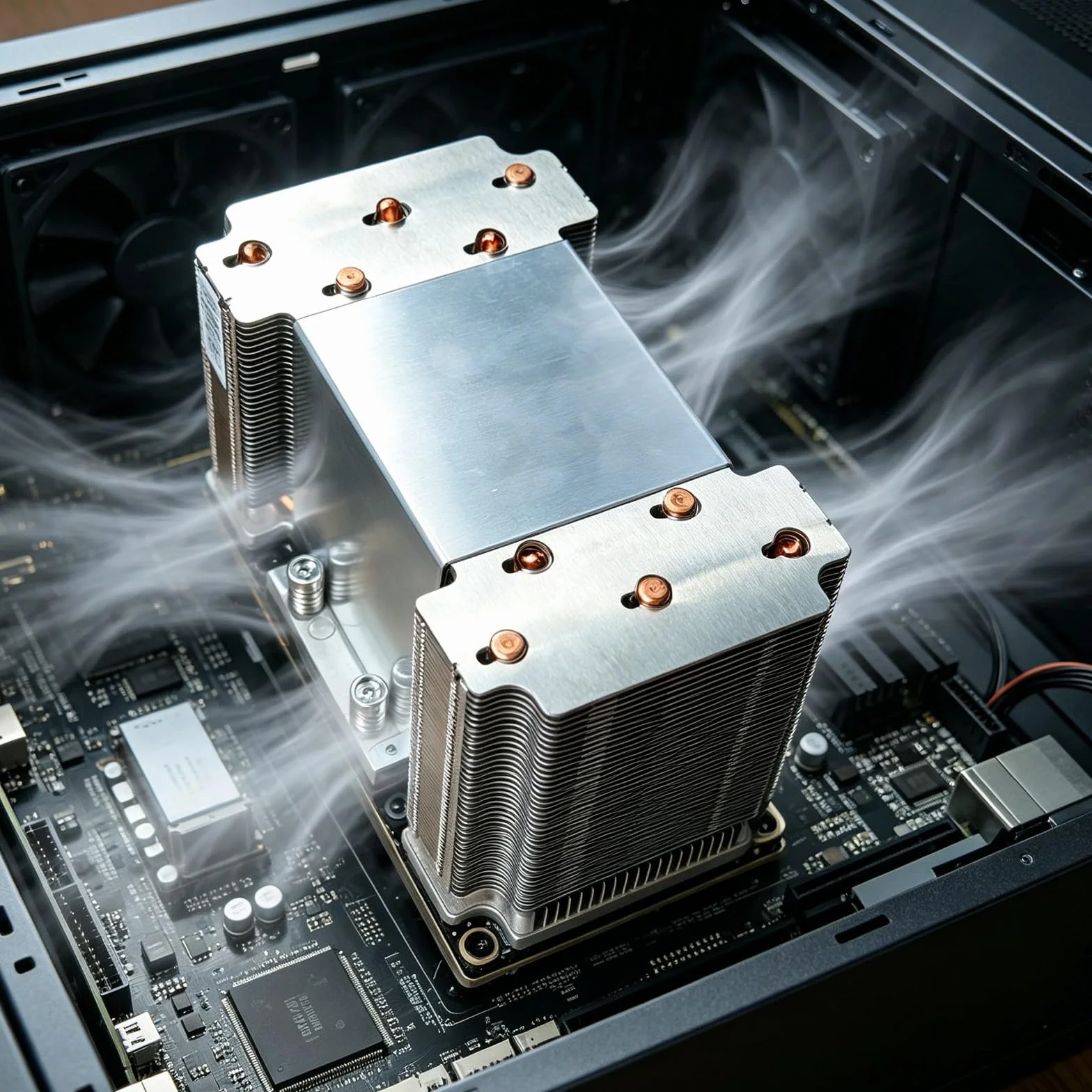 Radiator chłodzący GPU do V100 P100 SXM2 GPU pasywna naprawa płetwy część sprzętowa