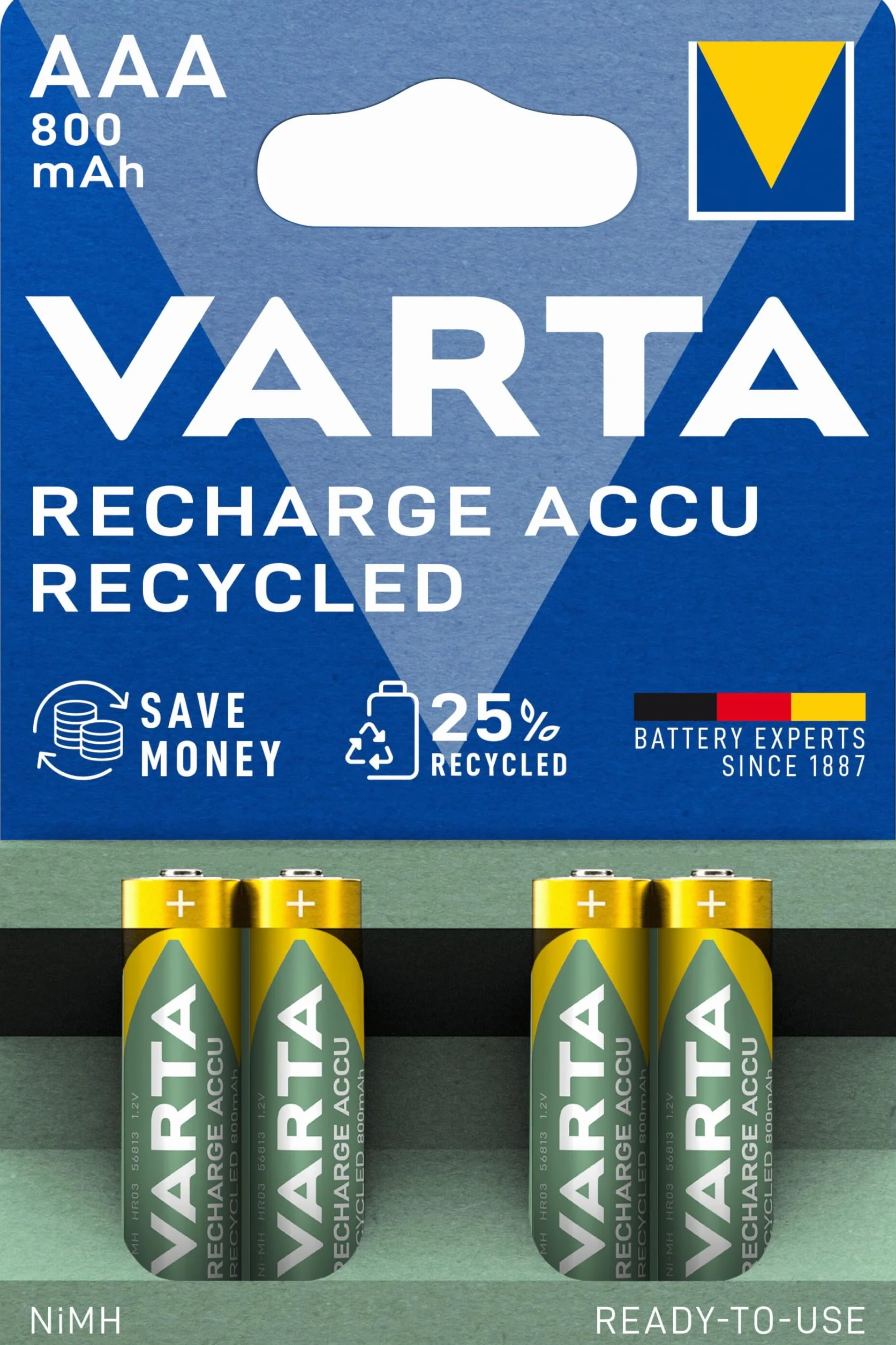 Varta Aaa_800Mah- Battery, 4