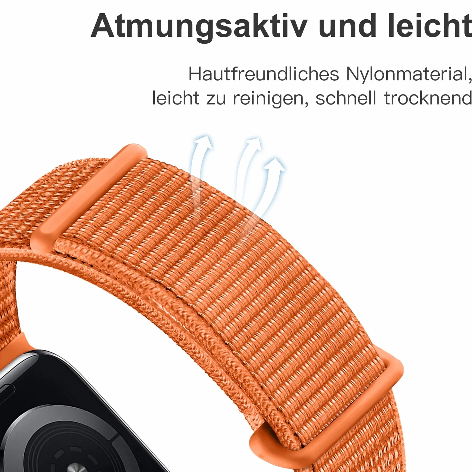 Nylonowy pasek kompatybilny z Apple Watch 44 mm 45 mm 49 mm, iWatch Series 9 8 7 6 5 4 3 2 SE