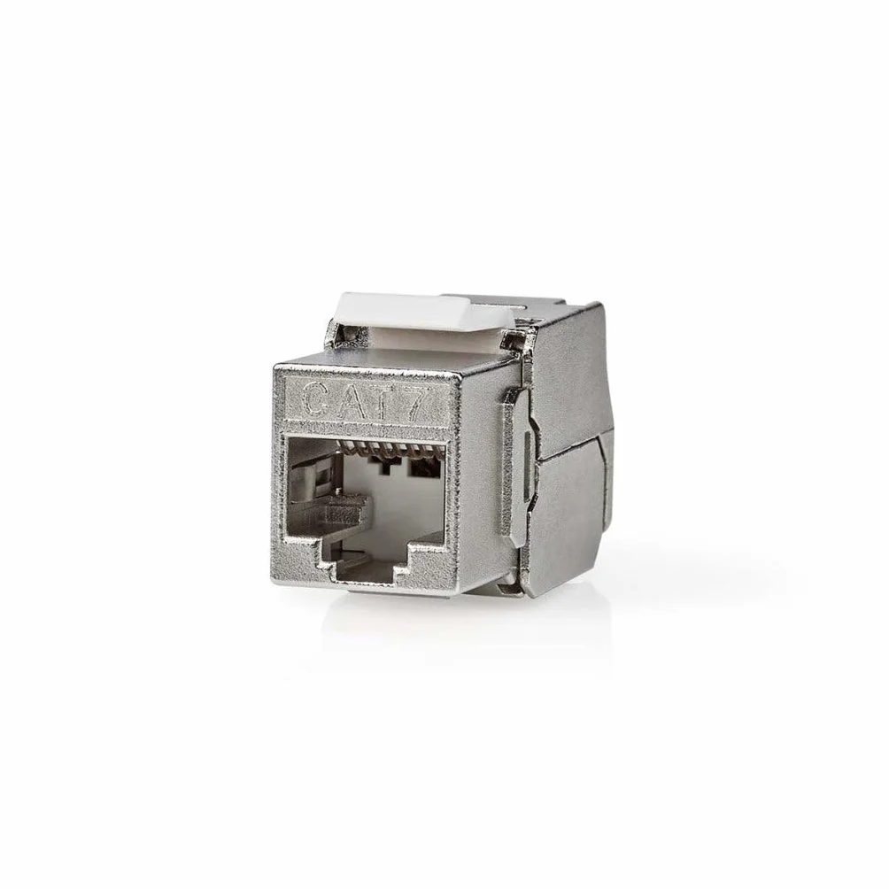 NEDIS Keystone | CAT7 | gniazdo RJ45 | S/FTP | metal | koperta