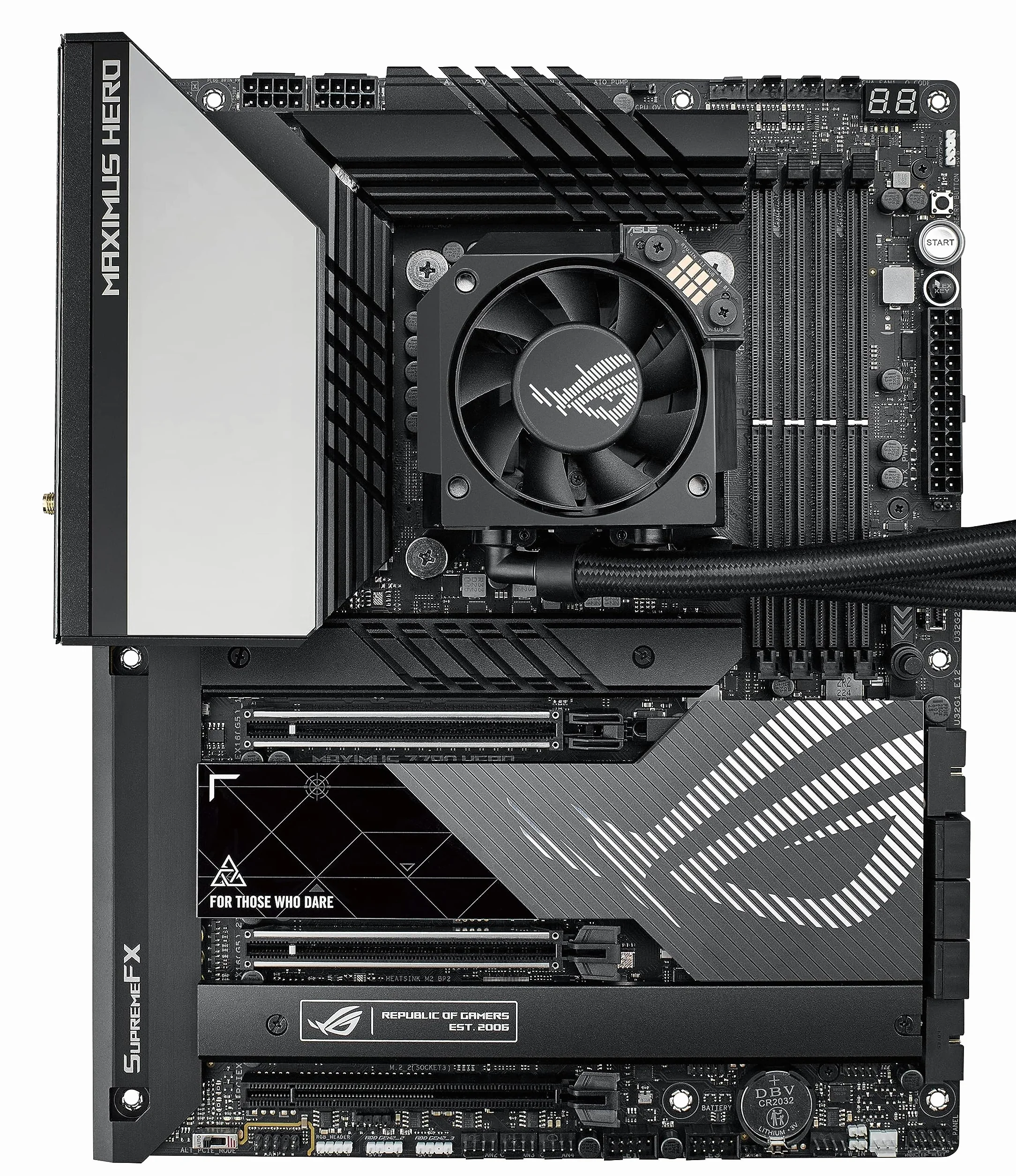 ASUS ROG Ryujin III 240 All-in-One płynny wentylator CPU (3,5 cala LCD, pompa Asetek 8. generacji, 2 x Noctua 2000 PWM wentylator chłodnicy 120 mm, czarny)