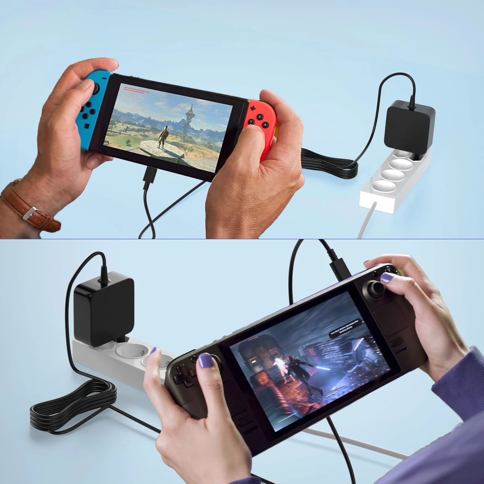 Ładowarka USB C 65W do Nintendo Switch 2, Steam Deck, Asus ROG Ally, Lenovo Legion Go, JBL Xtreme 3 4, Marshall Emberton II