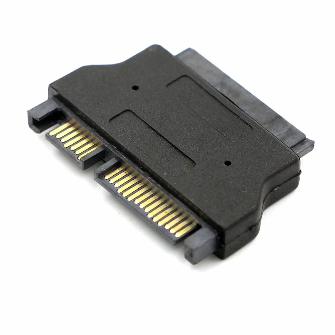 CY Adapter 4.6 cm Micro SATA 7+9 16-pinowy dysk SSD HDD na 6.3 cm SATA 7+15 22-pinowy adapter