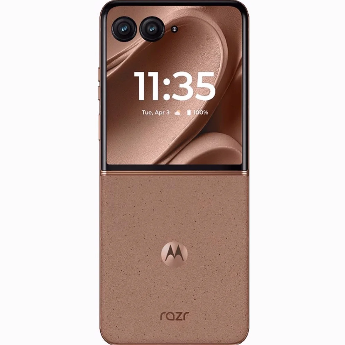 Motorola RAZR 50 Ultra 5G XT2451-3 512 GB + 12 GB RAM Dual-SIM (Nano, eSIM) odblokowany smartfon z systemem Android 14 Flip - Mocha Mousse