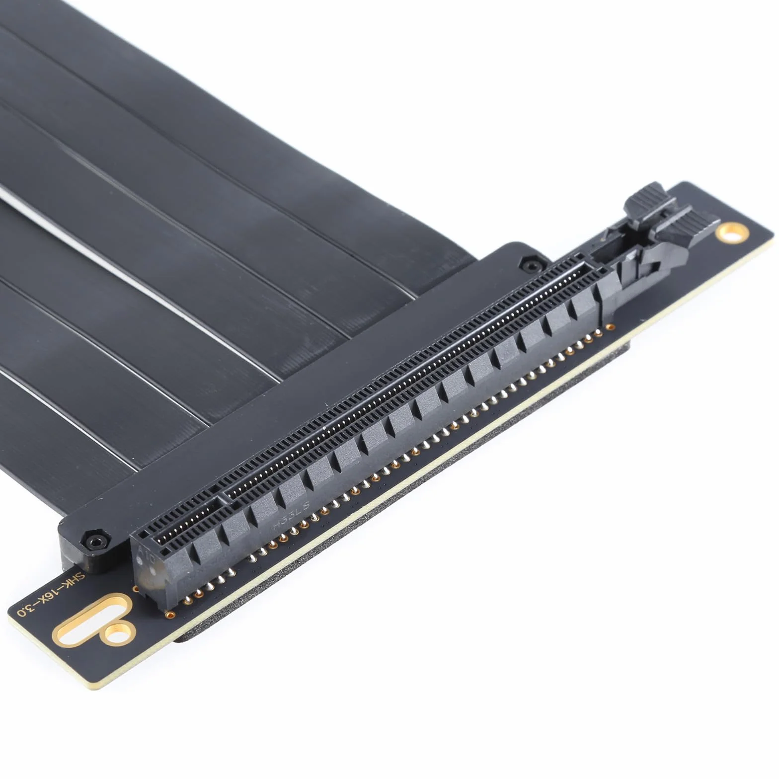 PCIE3.0 wspornik gniazda pionowy uchwyt na kartę graficzną regulowany PCIE3.0 X16 przedłużacz opcja poprawia konfigurację gier