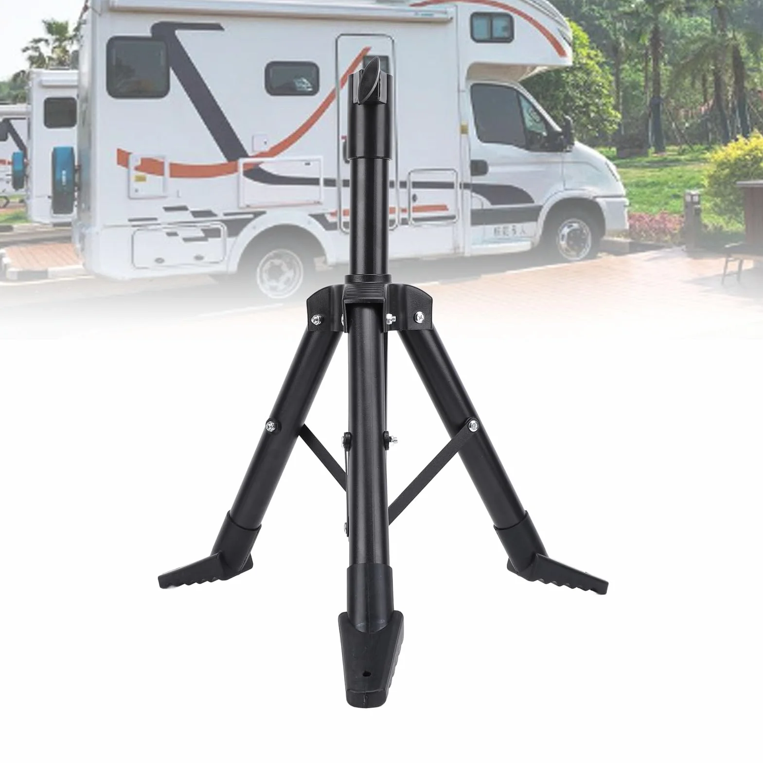 Dilwe Stojak Trójnóg dla Gen 2, Metalowy Składany Uchwyt do Statywu dla Gen 2, Przenośna Stabilna Konstrukcja o Długości 63 Cm, Rozmiar Po Złożeniu 45 Cm, do Jachtu Kempingowego Campervan Outdoor