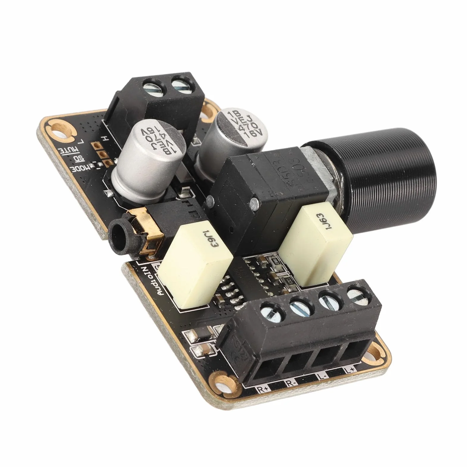 PAM8406 płyta wzmacniacza audio DC 5V 5W+5W Mini dwukanałowy moduł stereo DIY