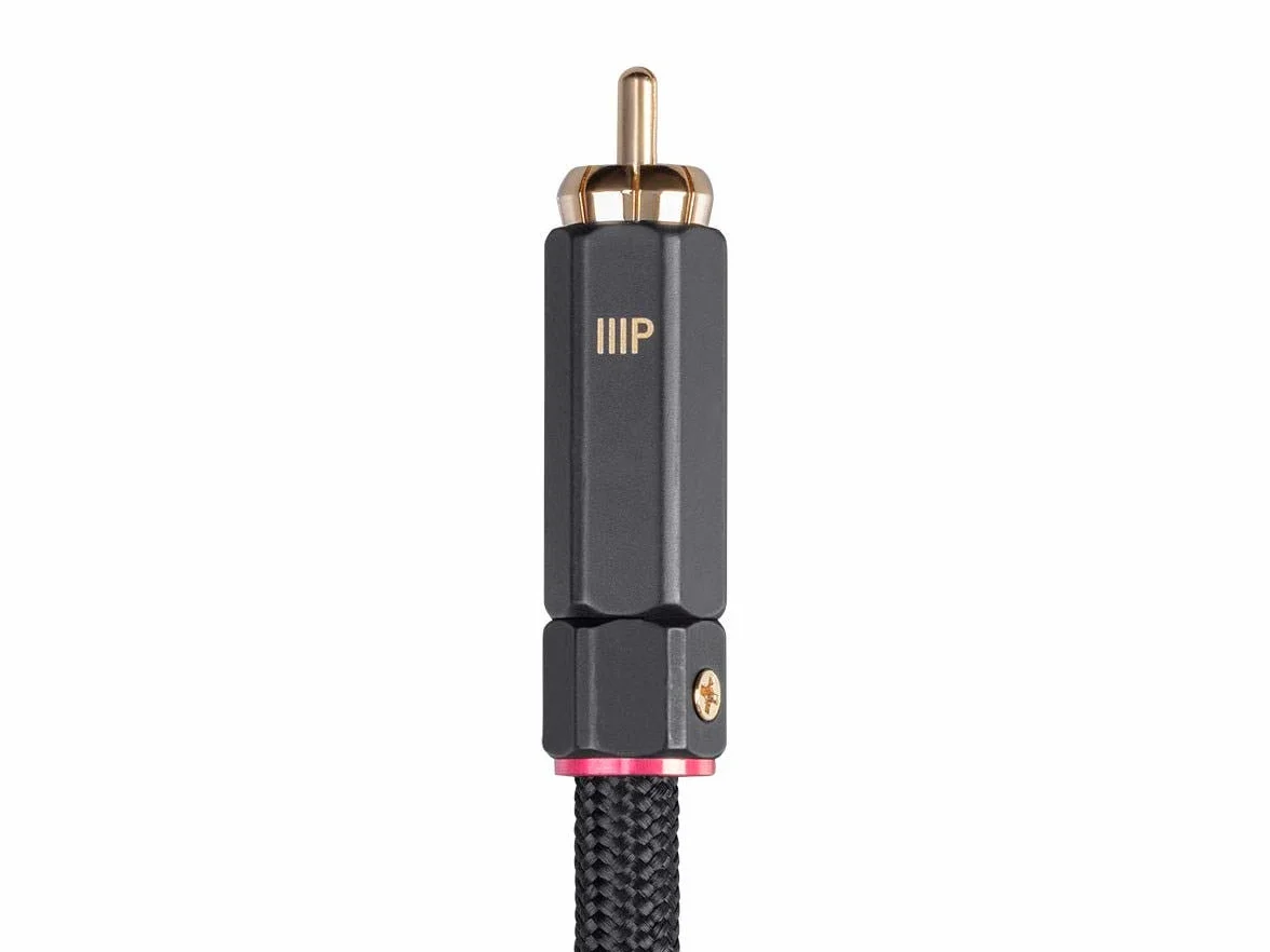 Monoprice Onix Series Digital Coaxial Audio/Video RCA Subwoofer CL2 Kabel znamionowy, RG-6/U 75 omów, 3,7 m, czarny