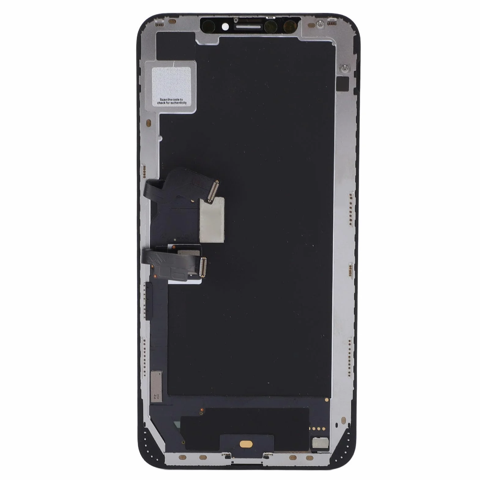 Generic Wymiana Ekranu Telefonu Wrażenia Wizualne Ultra HD z Zestawem Naprawczym do Ekranu Dotykowego 3D z Zabezpieczeniem ze Szkła Hartowanego XS Max