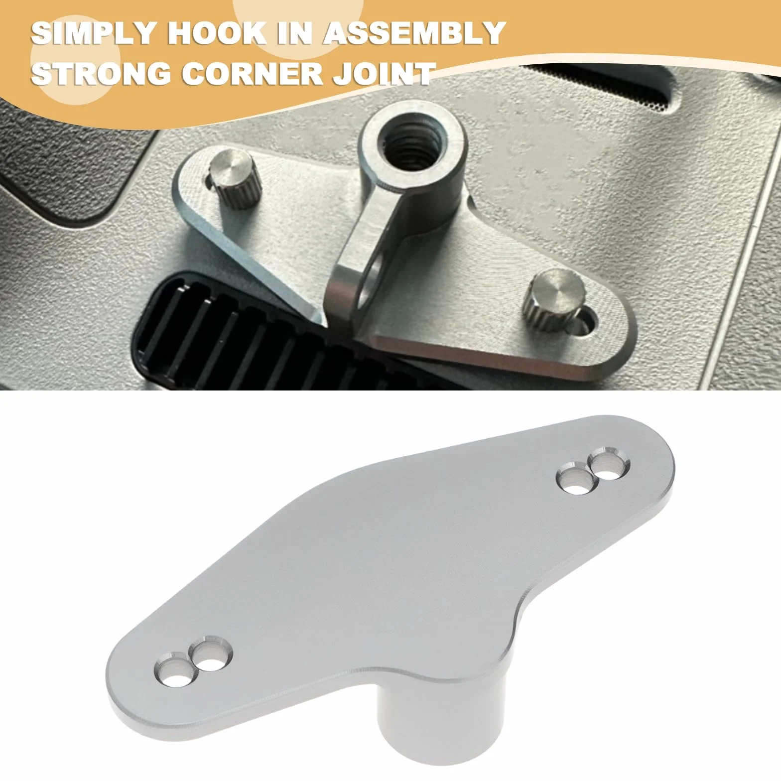 SG Store Adapter do montażu rowerowego, pilot zdalnego sterowania, kompatybilny z DJI Air 3 Mini 4 Pro Mini 3 Mini 3 Pro 1/4 z akcesoriami, srebrny