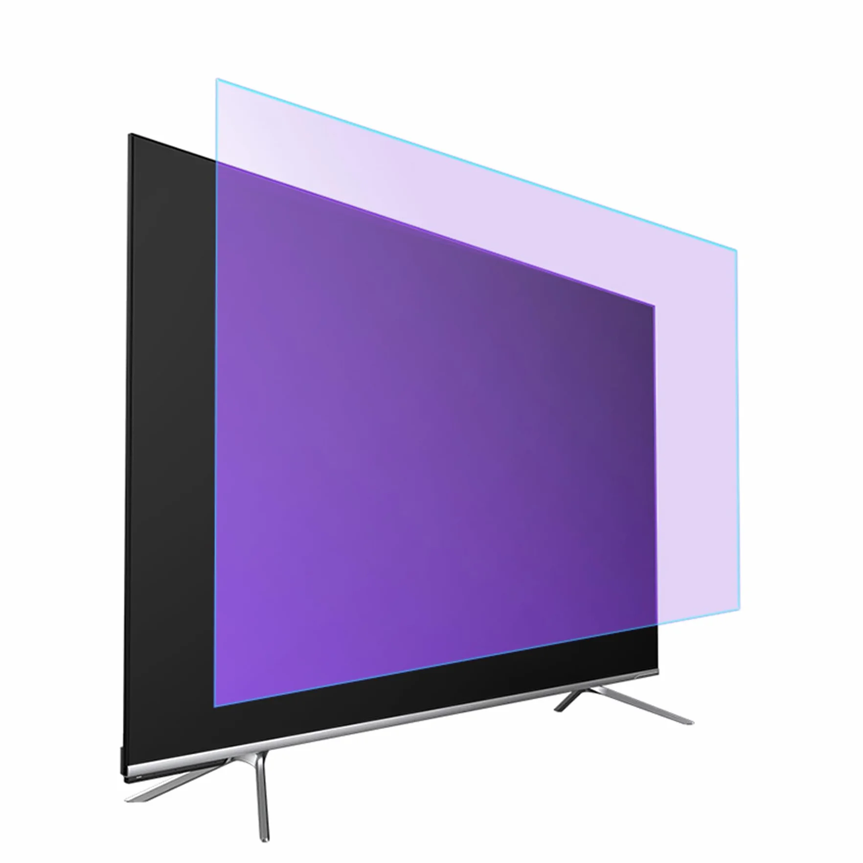 43-calowy ochraniacz ekranu TV filtr przeciwodblaskowy, powłoka przeciwodblaskowa łagodzi zmęczenie oczu, folia ochronna do monitora komputera stacjonarnego do LCD, LED, OLED i QLED HDTV
