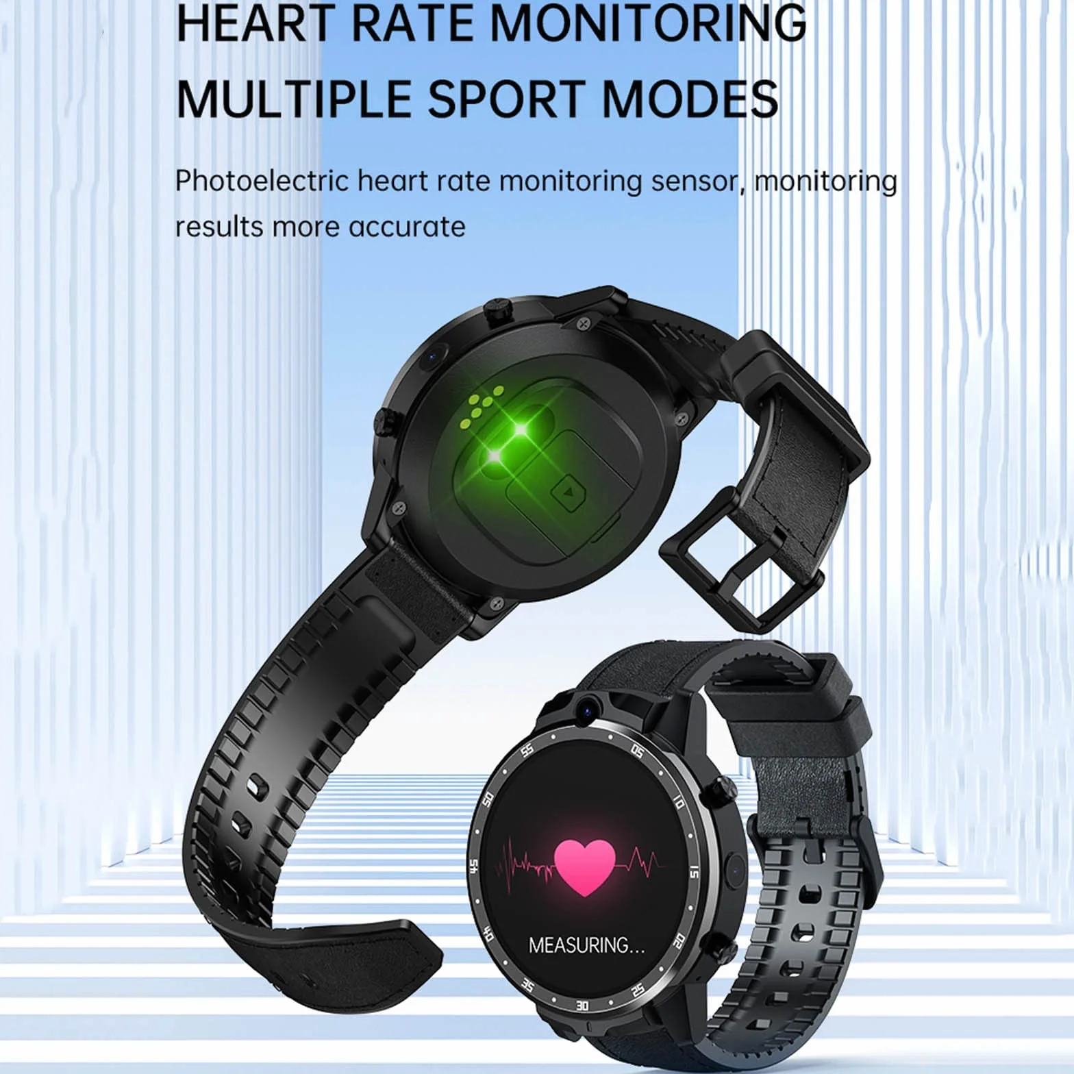 Inteligentny zegarek Fitness Tracker dla kobiet mężczyzn Smartwatch 1,6 cala z rozpoznawaniem twarzy Wodoodporny zegarek sportowy z licznikiem kroków Zegarek fitness dla telefonów z systemem Android