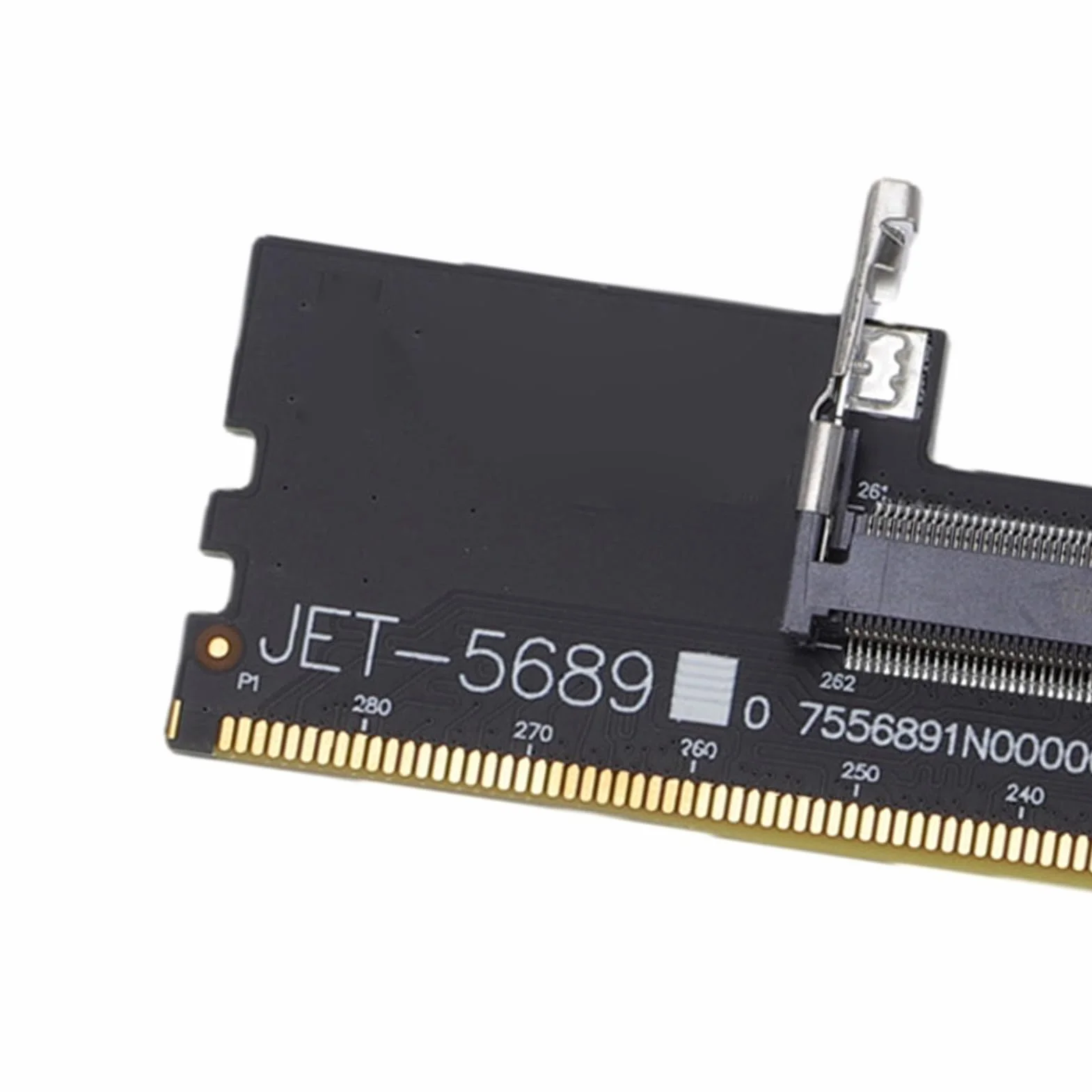 Spacnana Adapter DDR5 U DIMM do SO DDR5 RVS, Konwerter Pamięci Laptopa na Komputer Stacjonarny z Ulepszonymi Możliwościami Testowania, do Naprawy i Konserwacji Komputerów