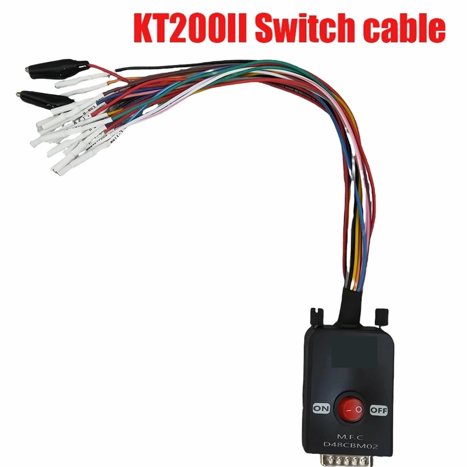 Kabel wielofunkcyjny / kabel przełączający, ECU KT200 KT200II programator (przez OBD / na stole warsztatowym / Jtag rozrusznika) do samochodów ciężarowych i samochodów osobowych