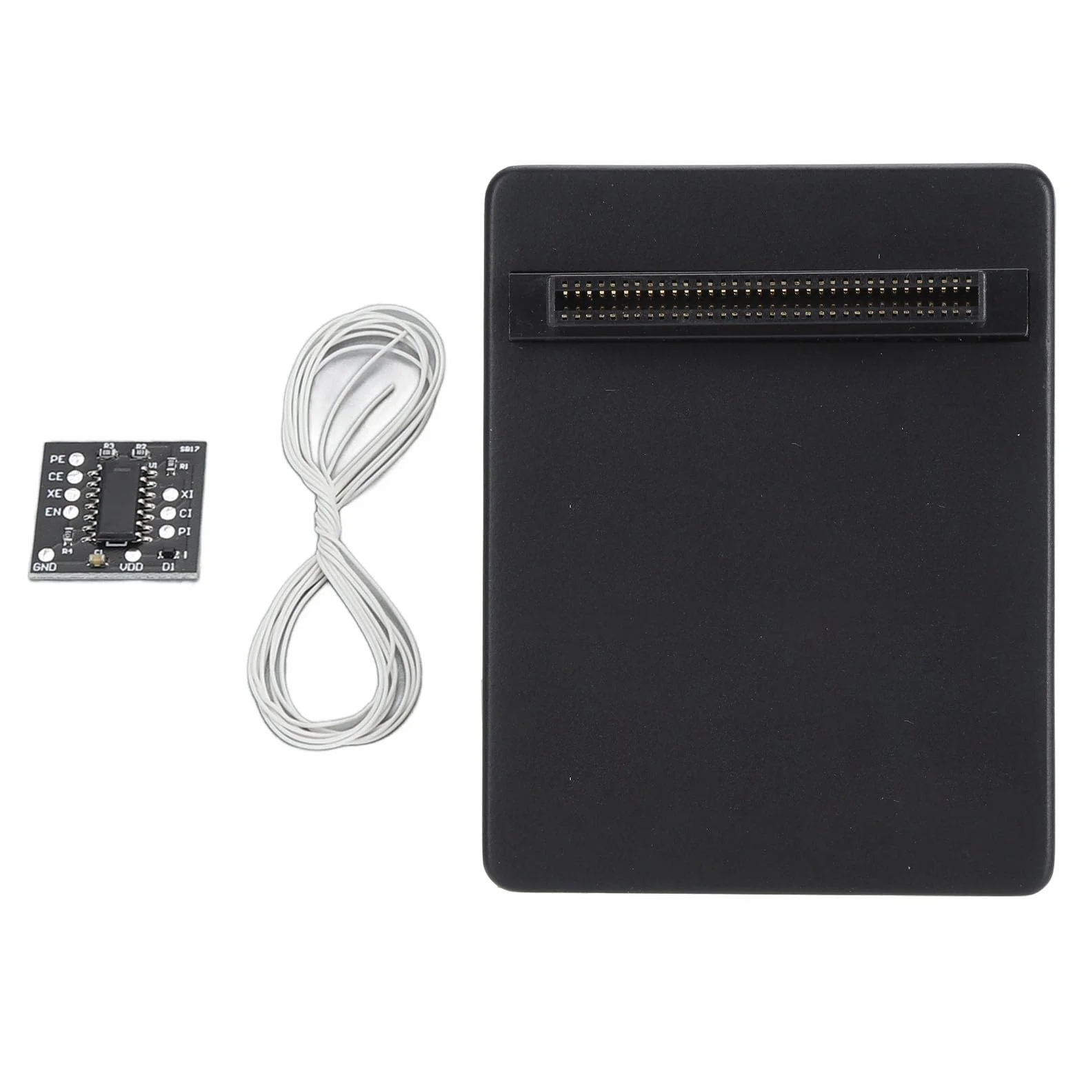 Bezdyskowy moduł Odczytu, Emulator Napędu Optycznego Zestaw SDL Obudowa z Nadrukiem 3D Obsługa Kart SD Wymiana CD ROM z Grami 8 GB do 512 GB dla Konsoli SCPH PSX (BLACK)