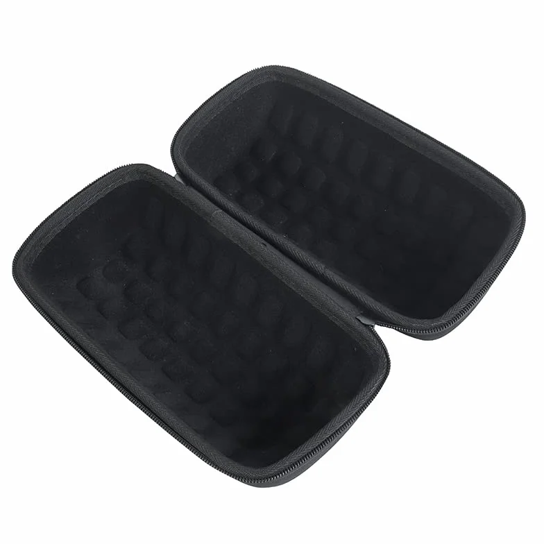 Etui do JBL Pulse 5, twarde etui podróżne na głośnik Bluetooth, odporna na wstrząsy torba EVA z paskiem na ramię (czarna podszewka)