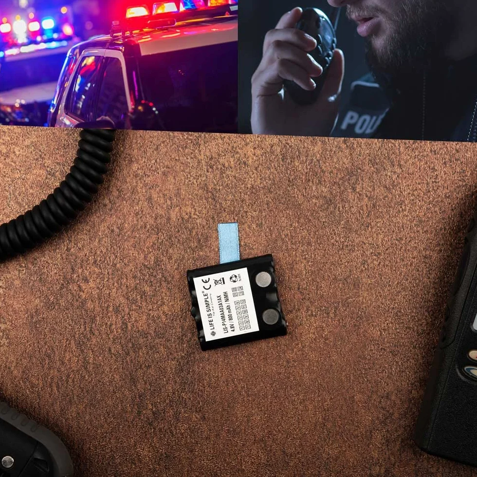 Bateria do Motorola IXNN4002B | akumulator 800 mAh | 4,8 V NiMH akumulator do Motorola TLKR T5, Motorola TLKR T80 | Długa żywotność z wieloma cyklami ładowania