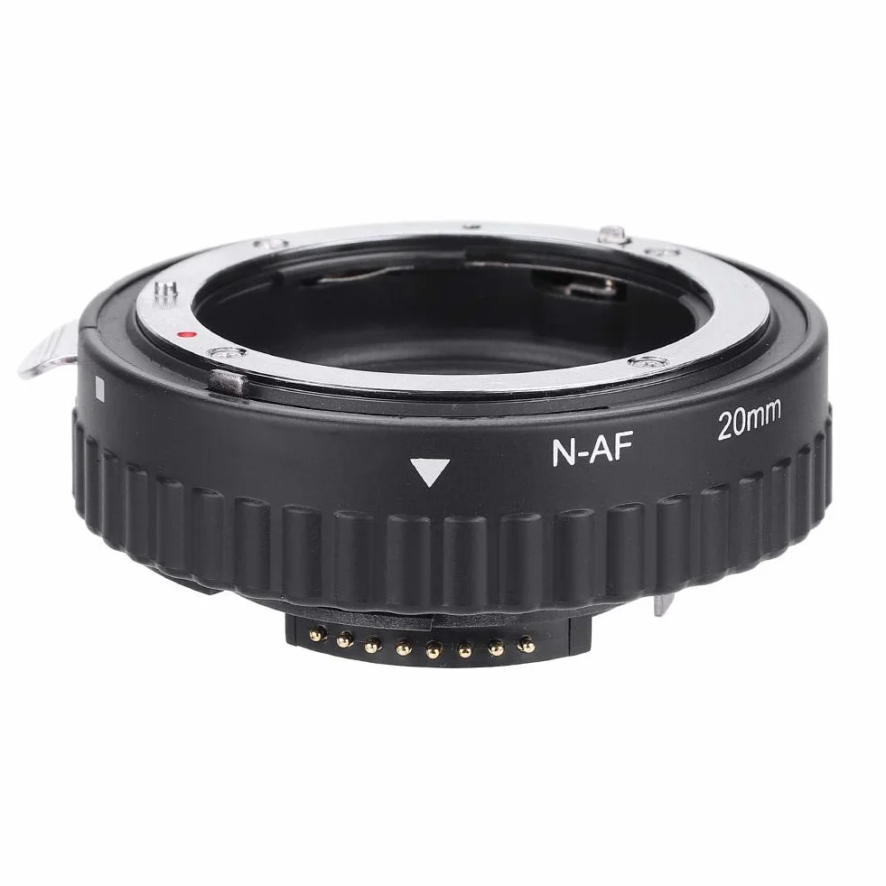 Vbestlife Extensione rurka do obiektywu, automatyczne ustawianie ostrości obiektyw makro 3 soczewki tipi di 12 mm + 20 mm + 36 mm przedłużająca rurka do obiektywu DSLR