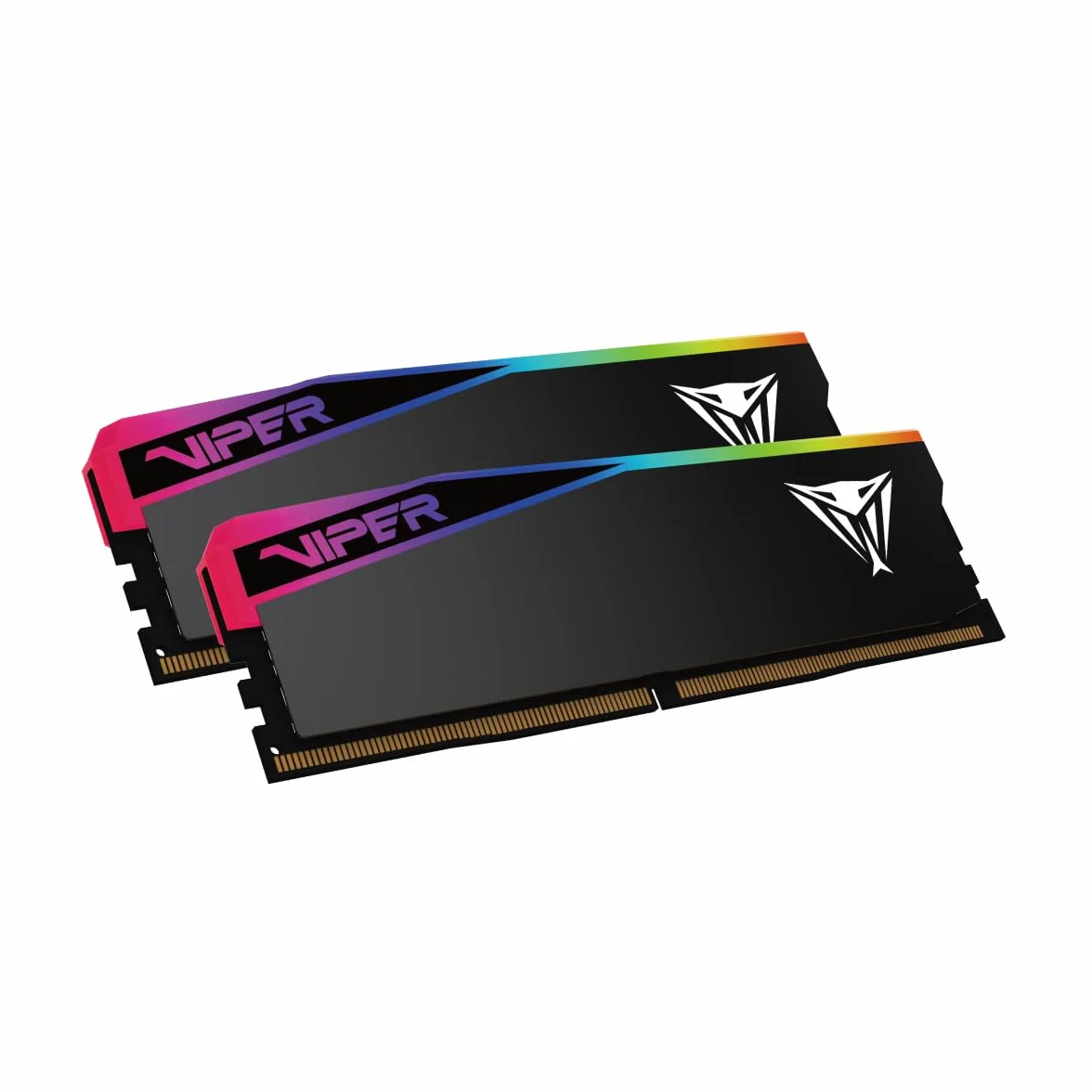 Patriot Viper Elite 5 Ultra Gaming RGB DDR5 RAM 64 GB (2 x 32 GB) 6400 MT/s CL32 1,4 V UDIMM zestaw pamięci do gier komputerowych kompatybilny z Intel XMP AMD Expo - VEUR564G6432K