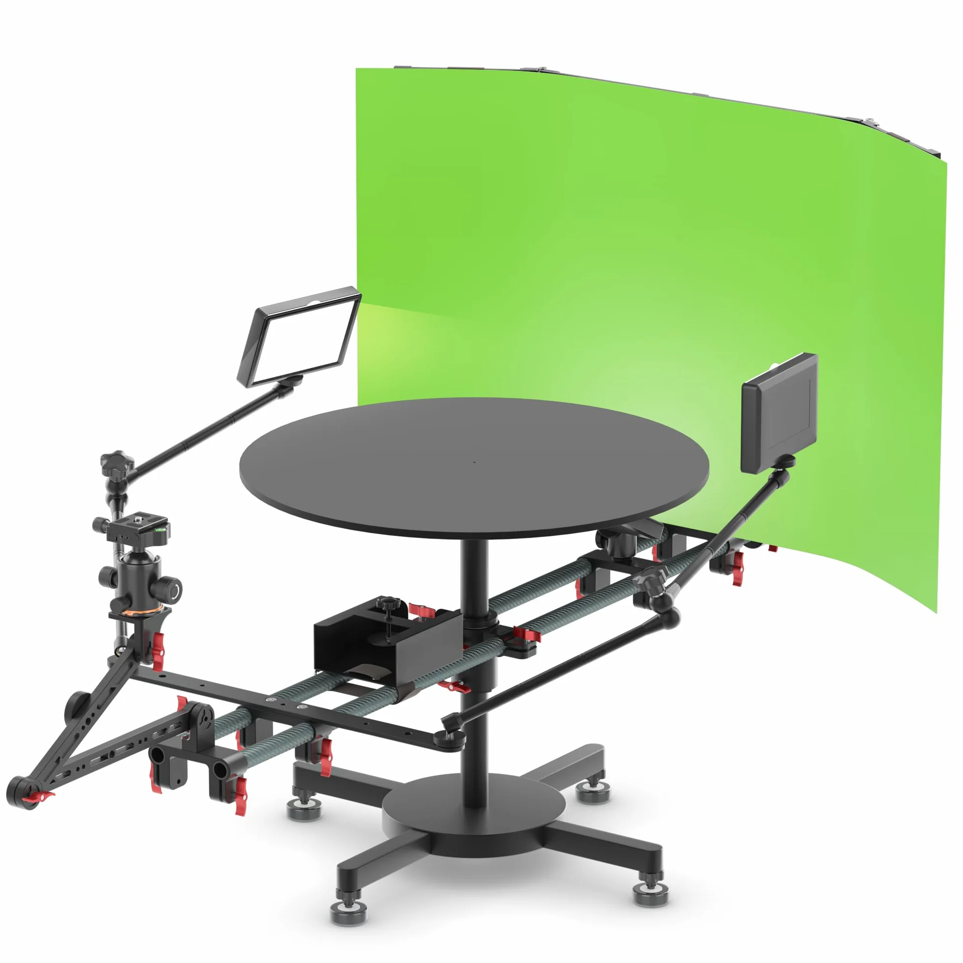 Platforma obrotowa 360°, profesjonalna fotobudka z gramofonem do fotografii produktowej/filmowania/robienia zdjęć