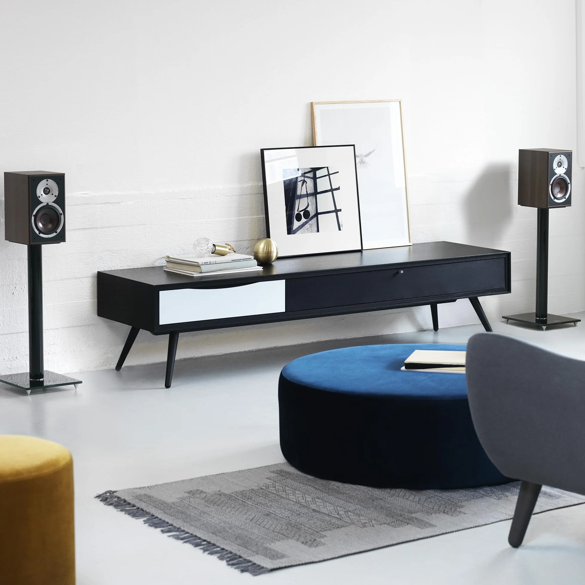 Dali Spektor 1 100W Noyer głośnik - Głośniki (2-drożny, przewodowy, 100 W, 59-26000 Hz, 6 Ohm, orzech włoski)