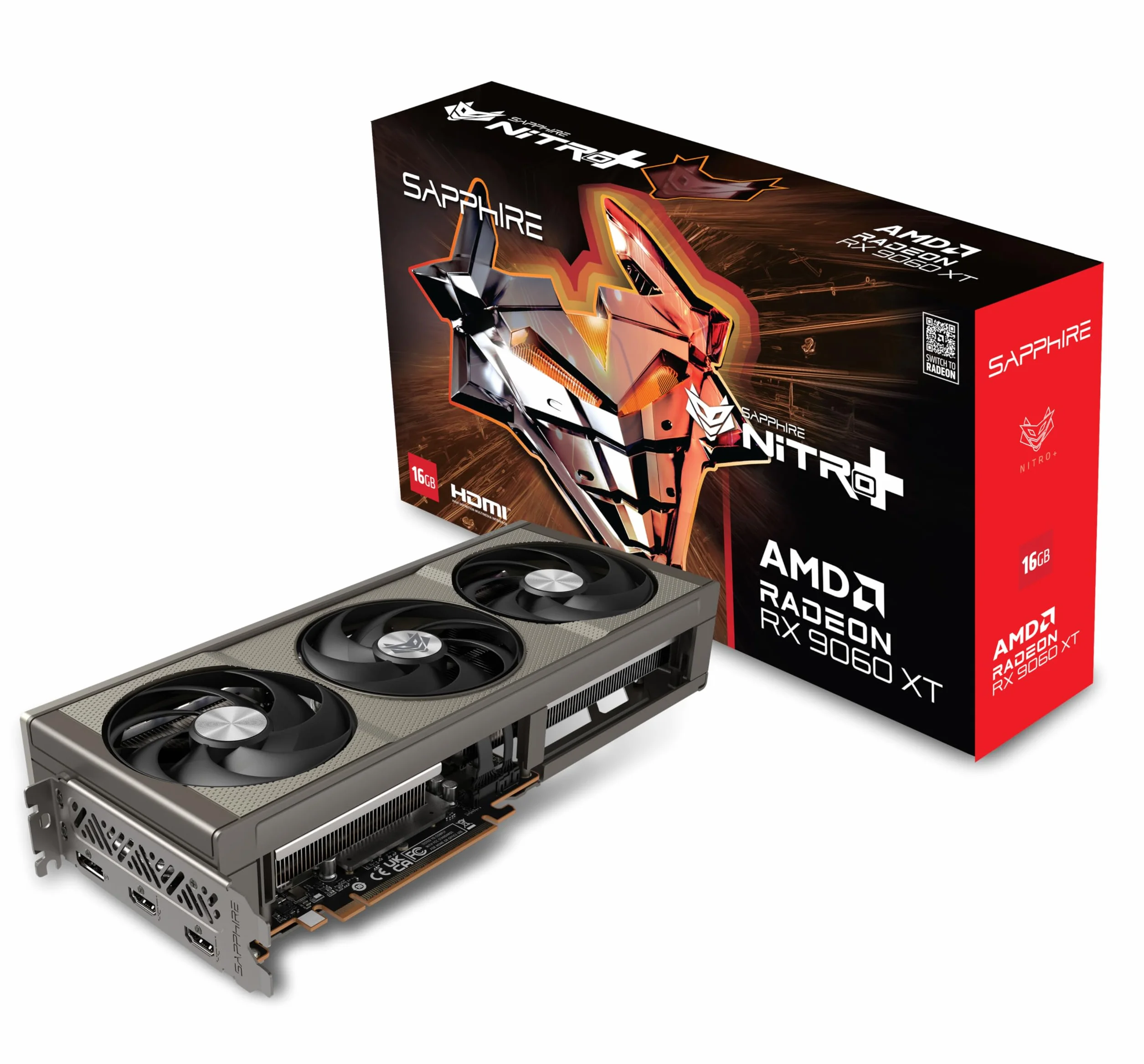 Sapphire NITRO+ Radeon RX 9060 XT karty graficzne