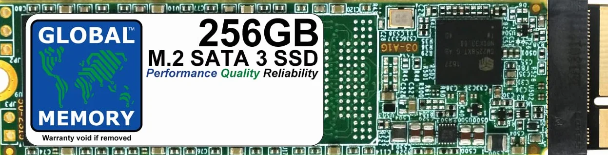 Dysk SSD M.2 NGFF SATA 3 256 GB dla MACBOOK PRO (15" MID 2012-13" LATE 2012-13" - 15" na początku 2013 r.)