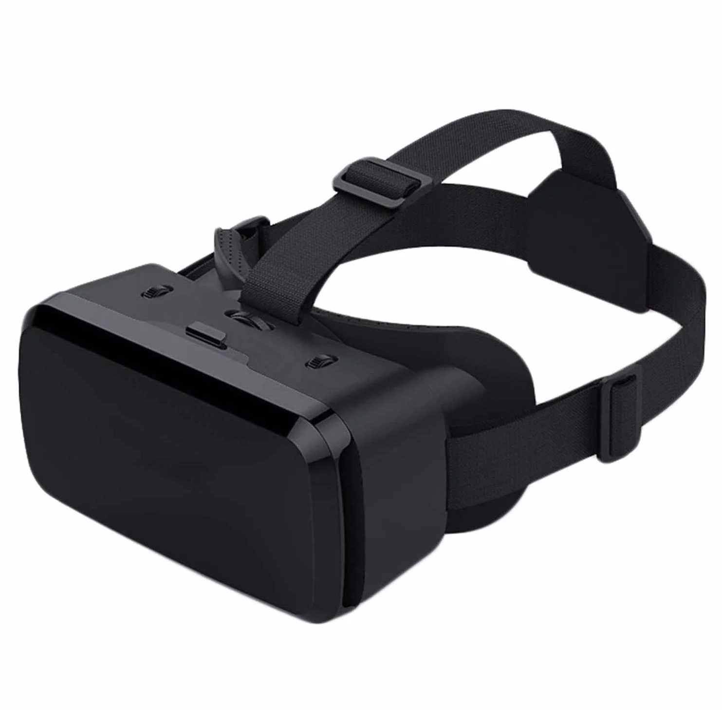 Zestaw słuchawkowy VR, zestaw słuchawkowy z wirtualnej rzeczywistości do filmów i gier okulary VR okulary kompatybilne z iPhone i telefonem z systemem Android, regulowana odległość źrenicy i obiektu (4,7 cala - 6,7 cala)