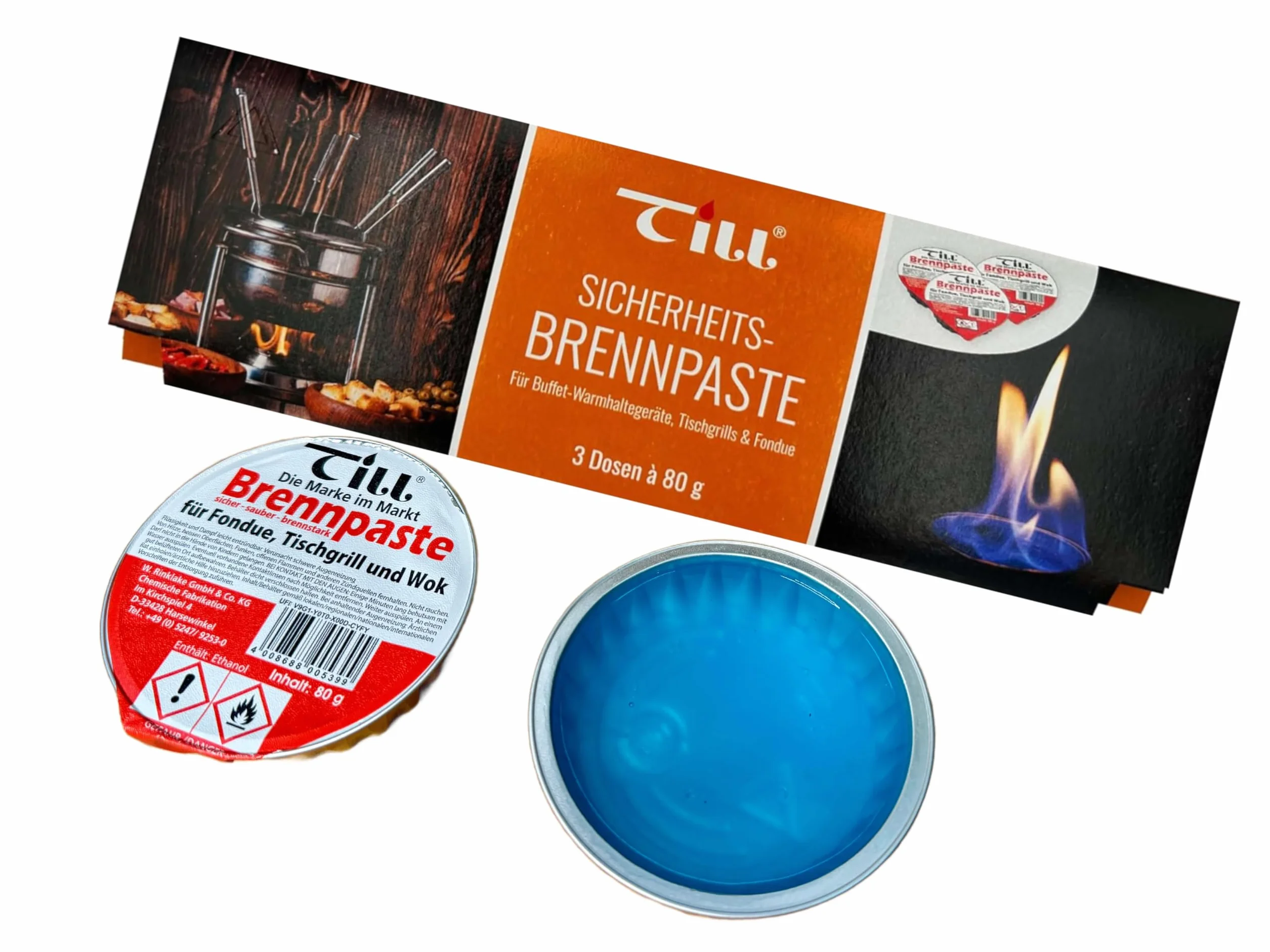 Żele do fondue Till Brennpaste