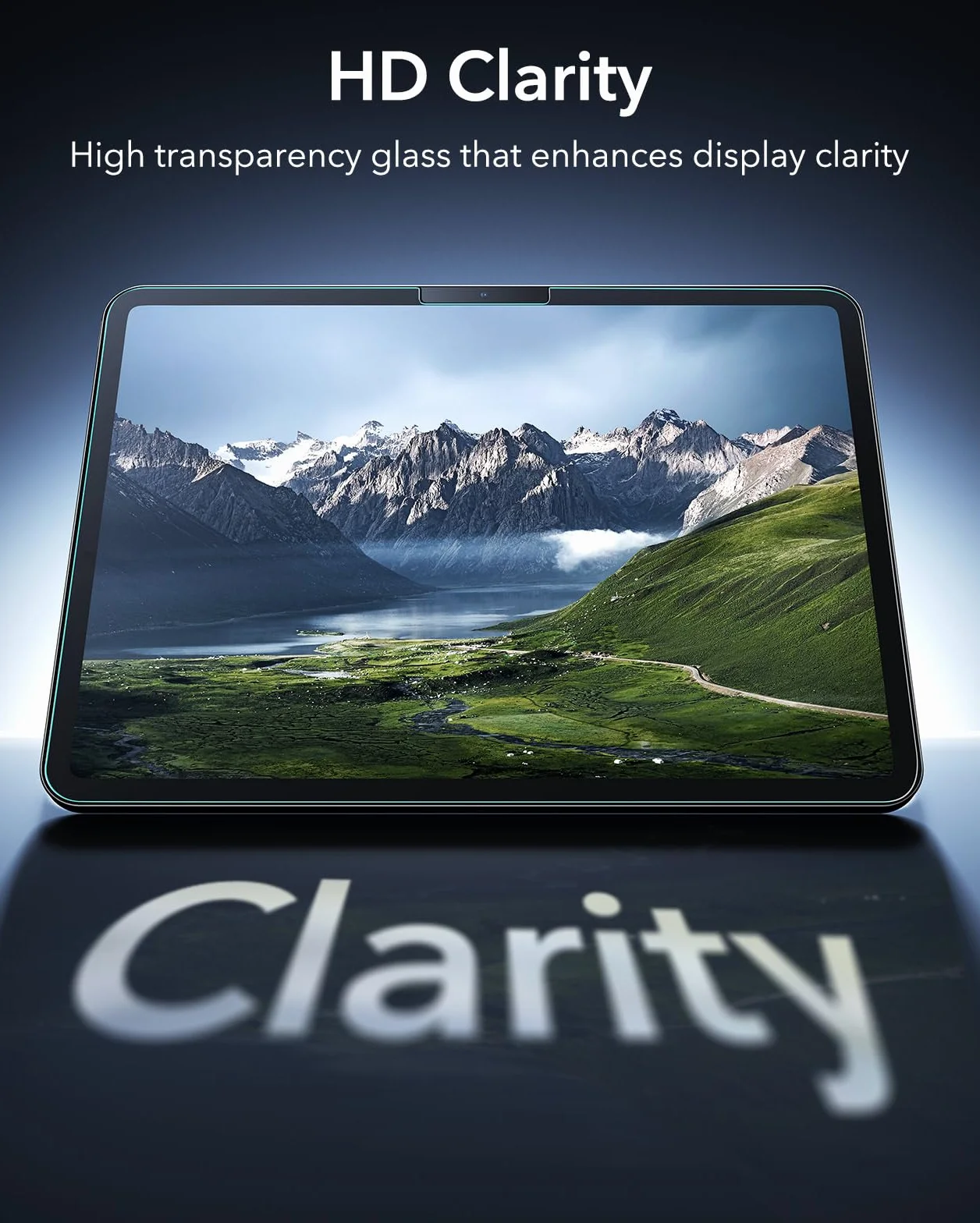 ESR 2 szt. Armorite ochraniacz ekranu do iPad Pro 13 cali M5 2025/M4 2024, ochrona klasy wojskowej, szkło hartowane o twardości 9H z tacą UltraFit, przejrzystość HD, bez kurzu i pęcherzyków